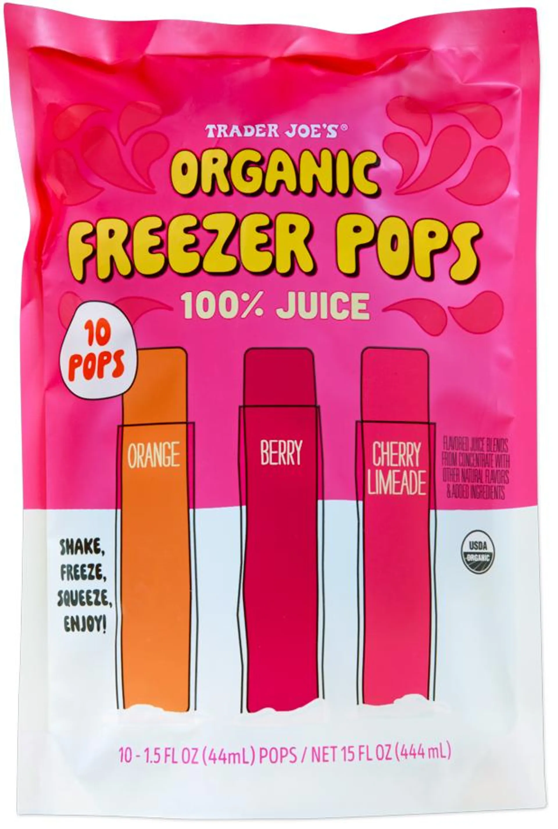 Organic Freezer Pops