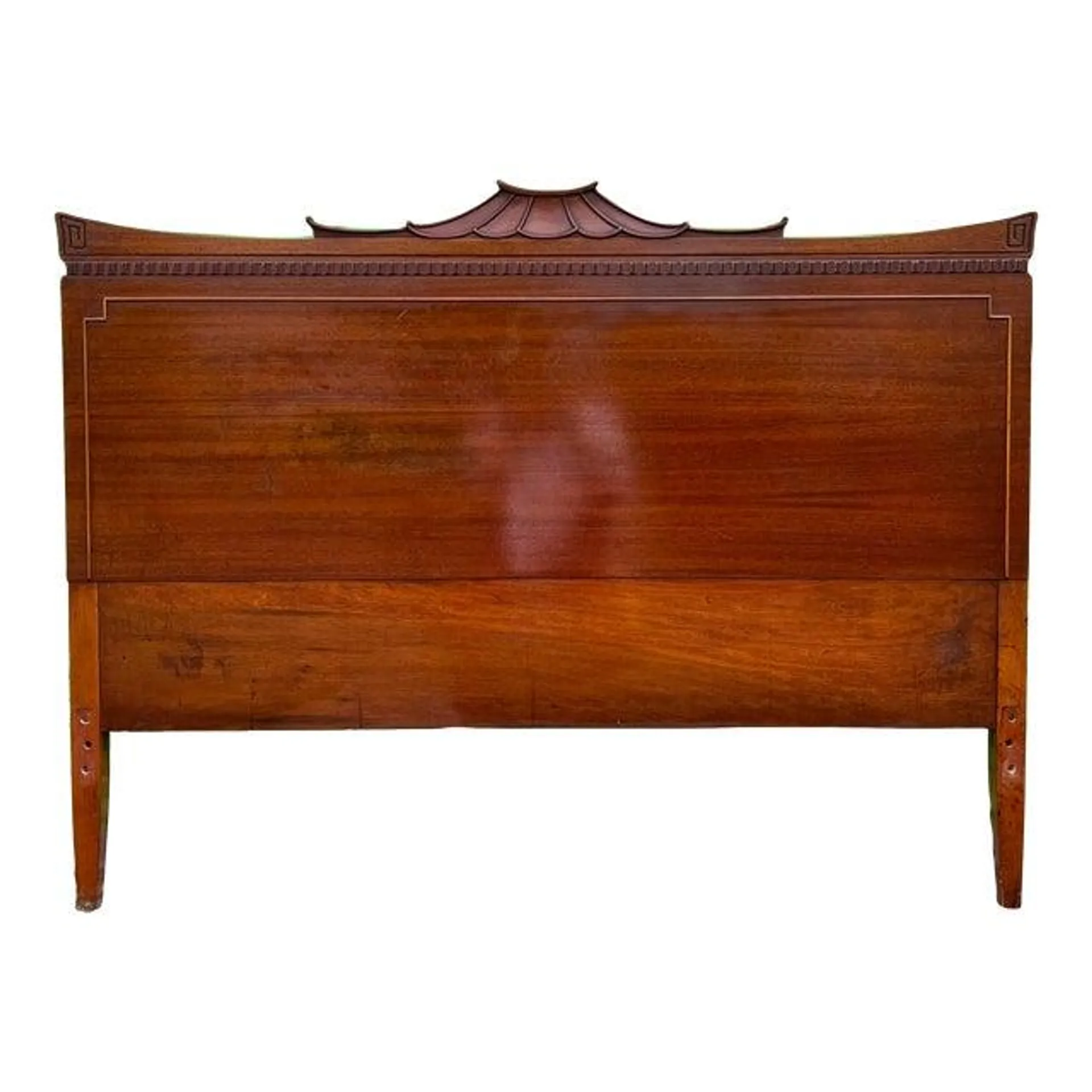 Mid Century Pagoda Headboard RWay Chinoiserie James Mont