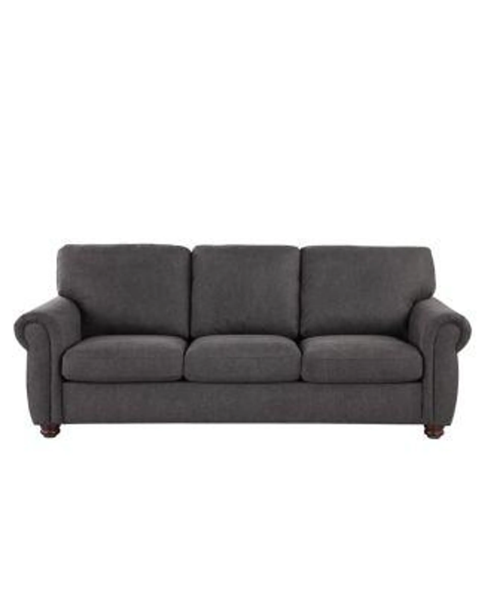 Streamdale Furniture Black Grey 3 Seater for Home or Office Use