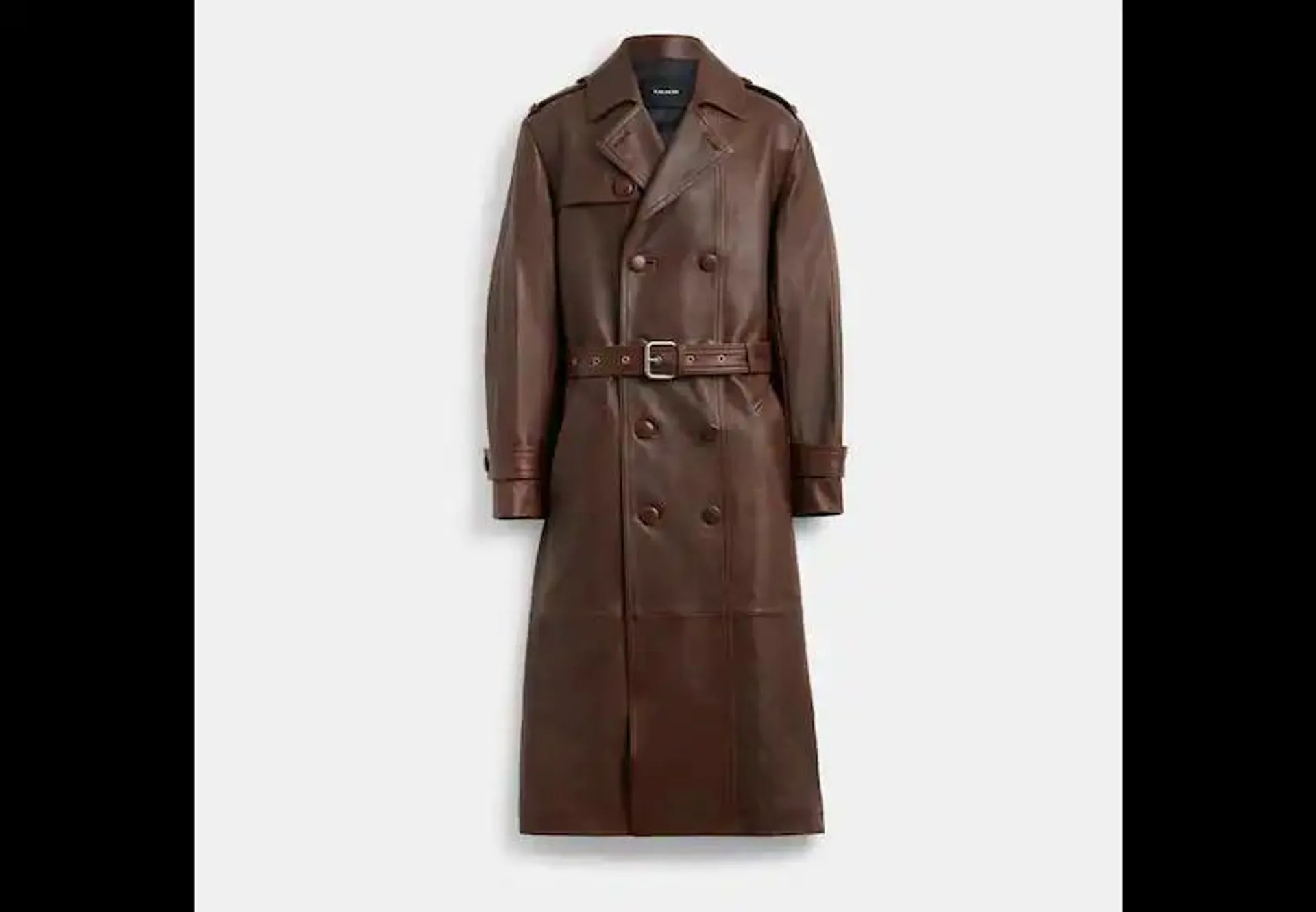 Leather Trench