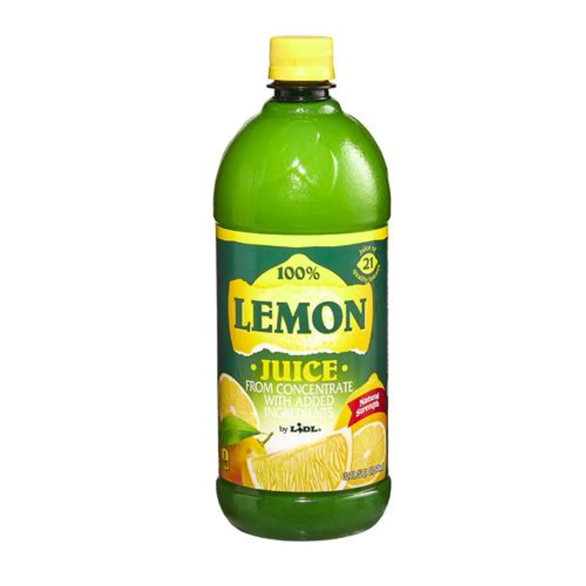 100% lemon juice