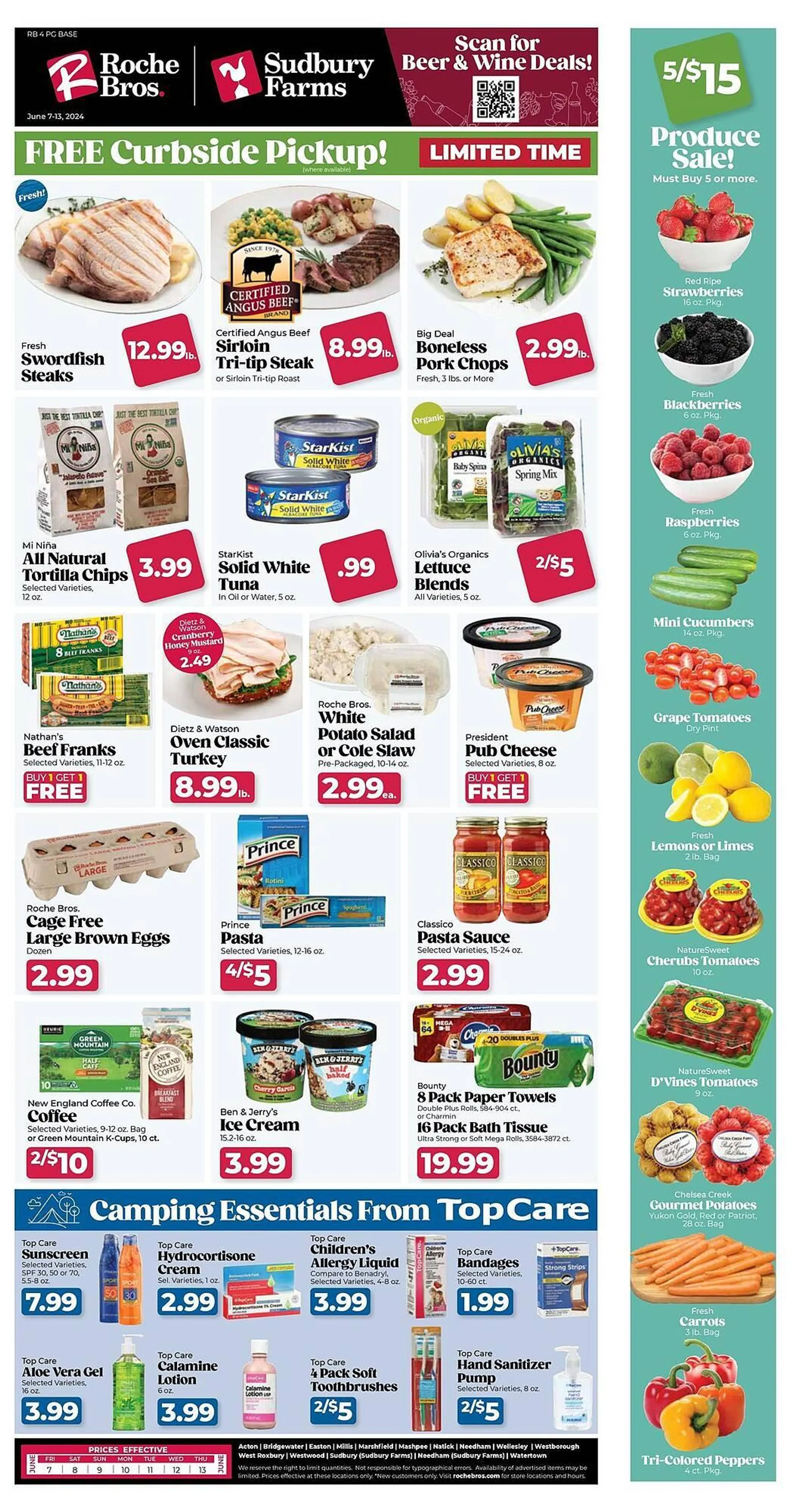 Roche Bros Weekly Ad - 1