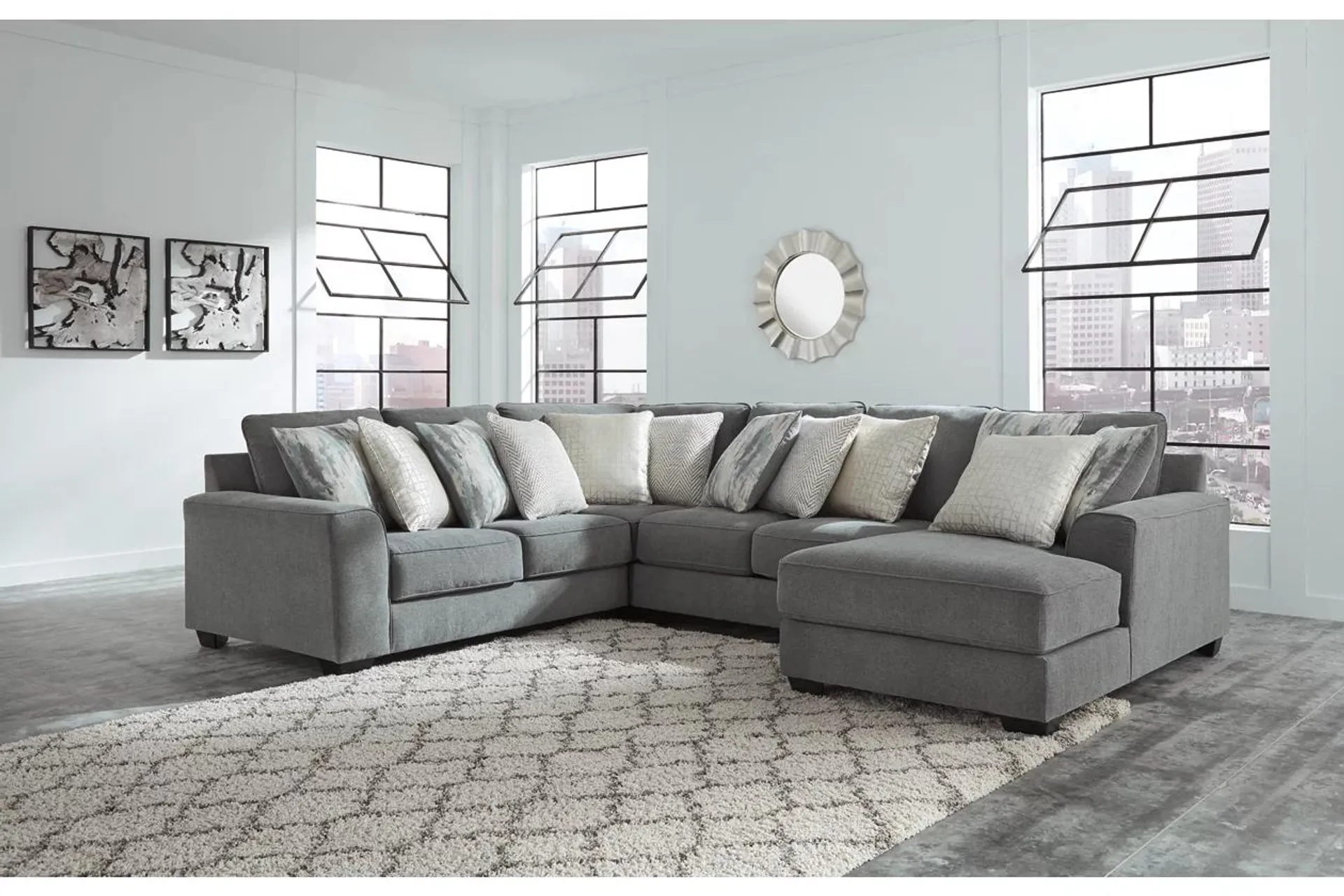 Castano 4-Piece Sectional with Chaise