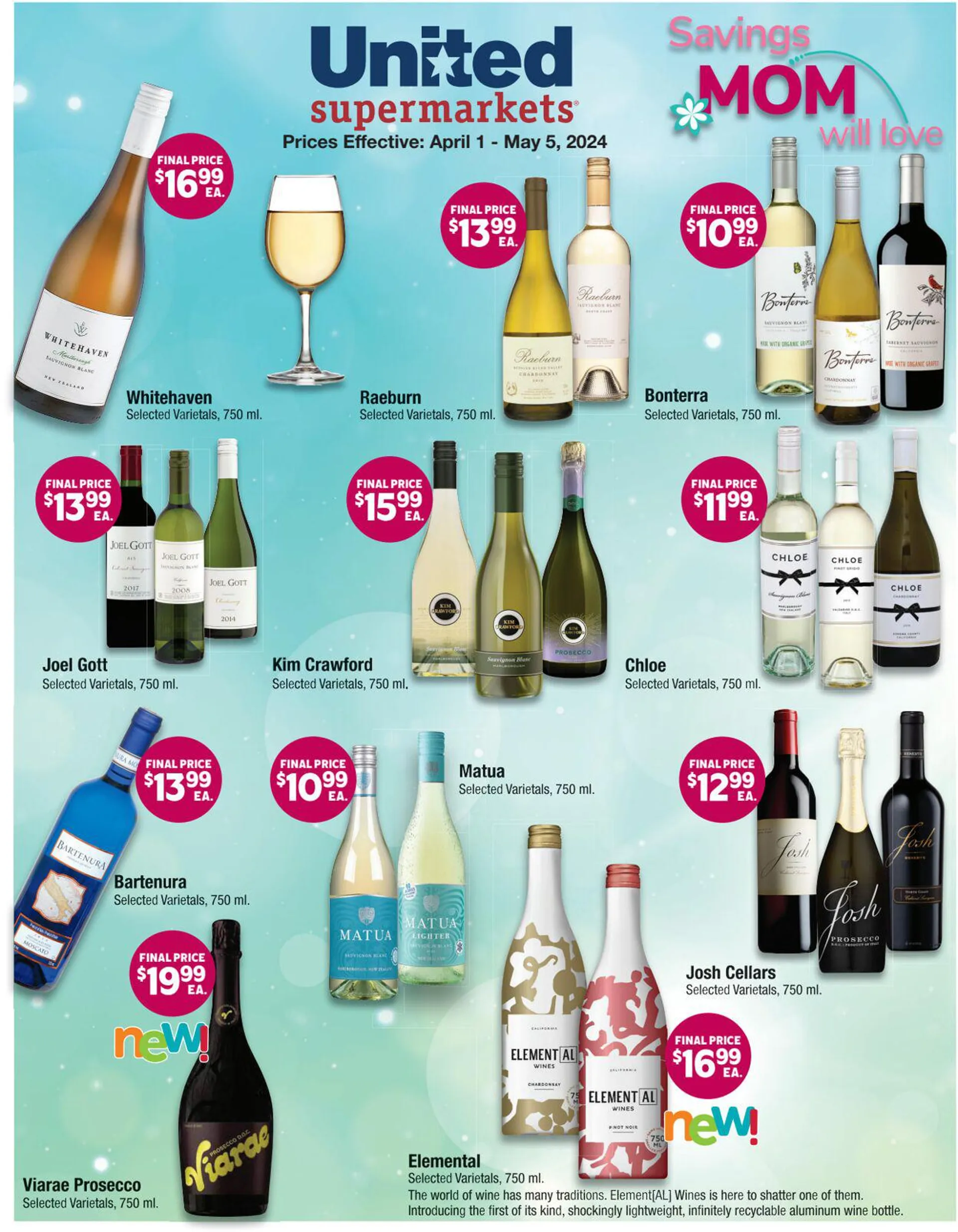 Weekly ad United Supermarkets Current weekly ad from April 1 to May 5 2024 - Page 1