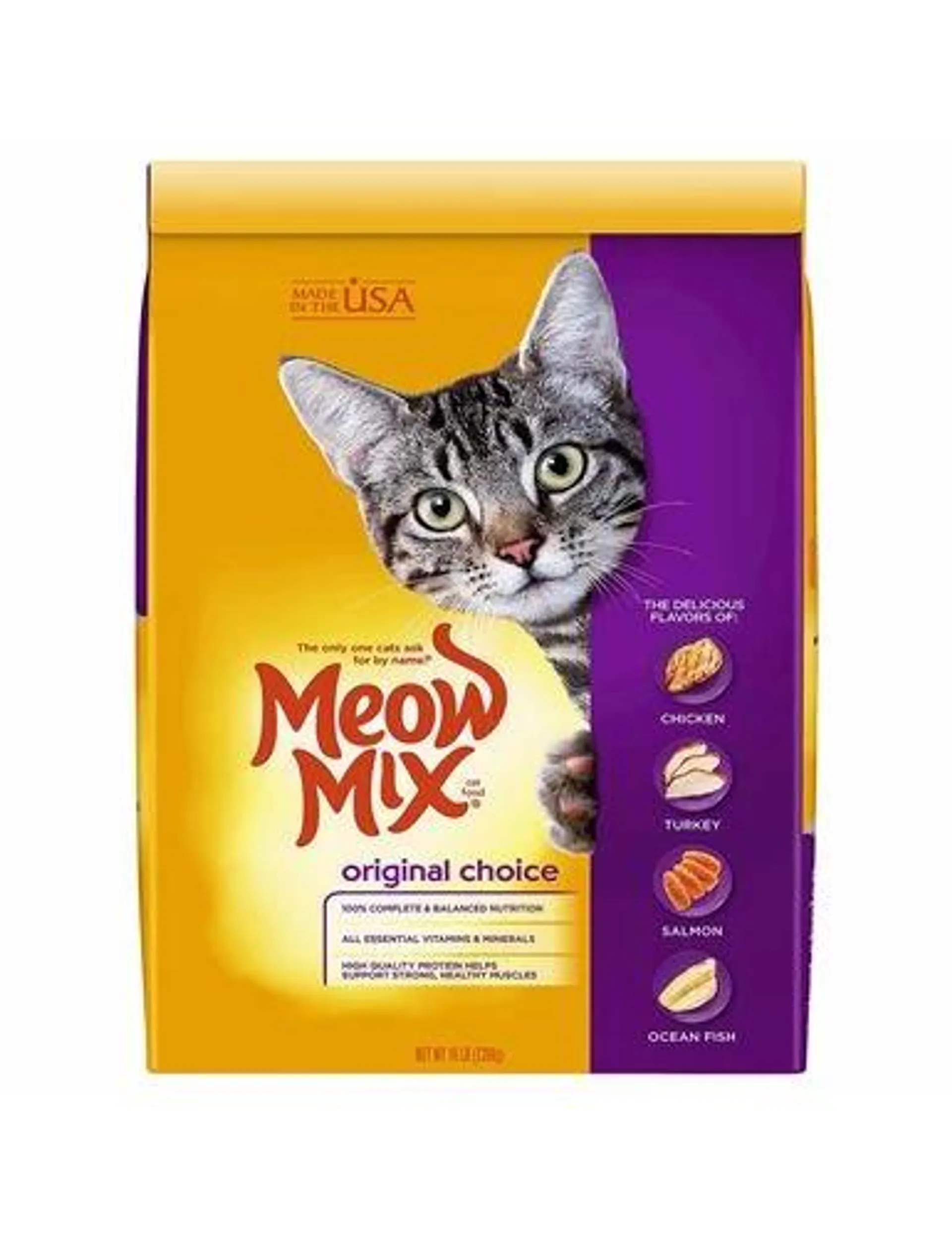 Meow Mix Original Choice Dry Cat Food, 30 Pounds