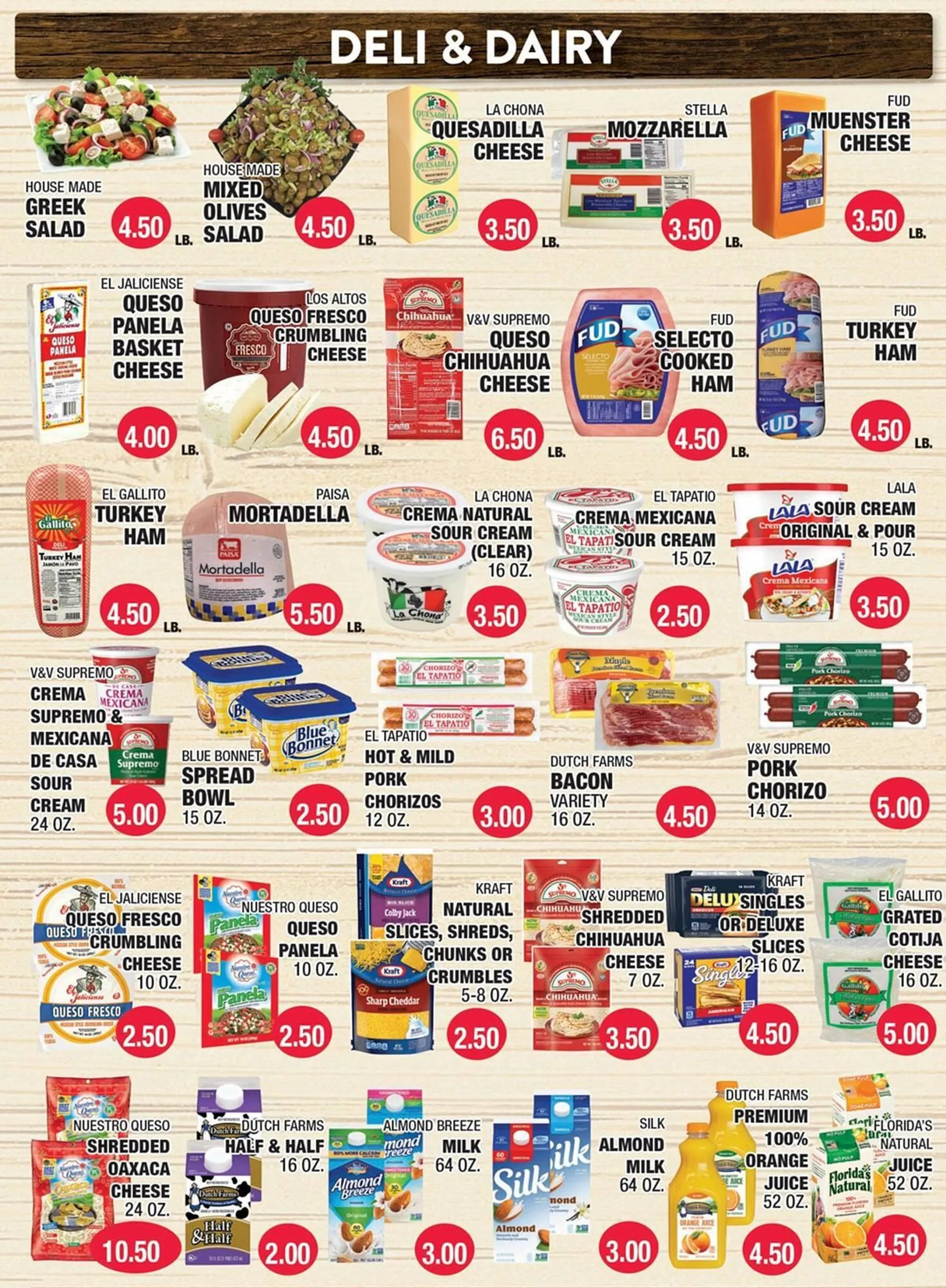 Weekly ad Carnicerias Jimenez Weekly Ad from August 10 to August 10 2025 - Page 1