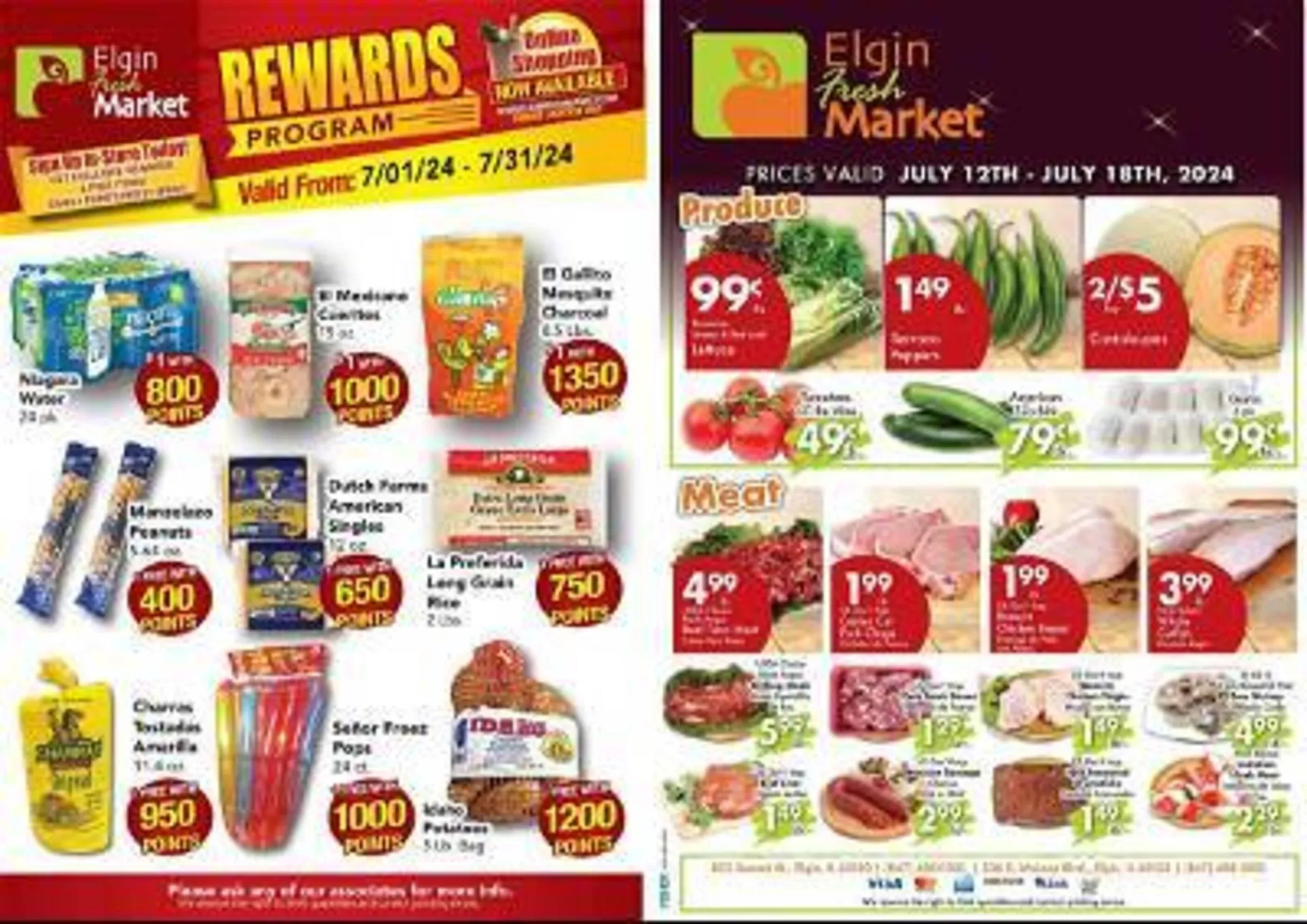 Elgin Fresh Market Weekly Ad - 1