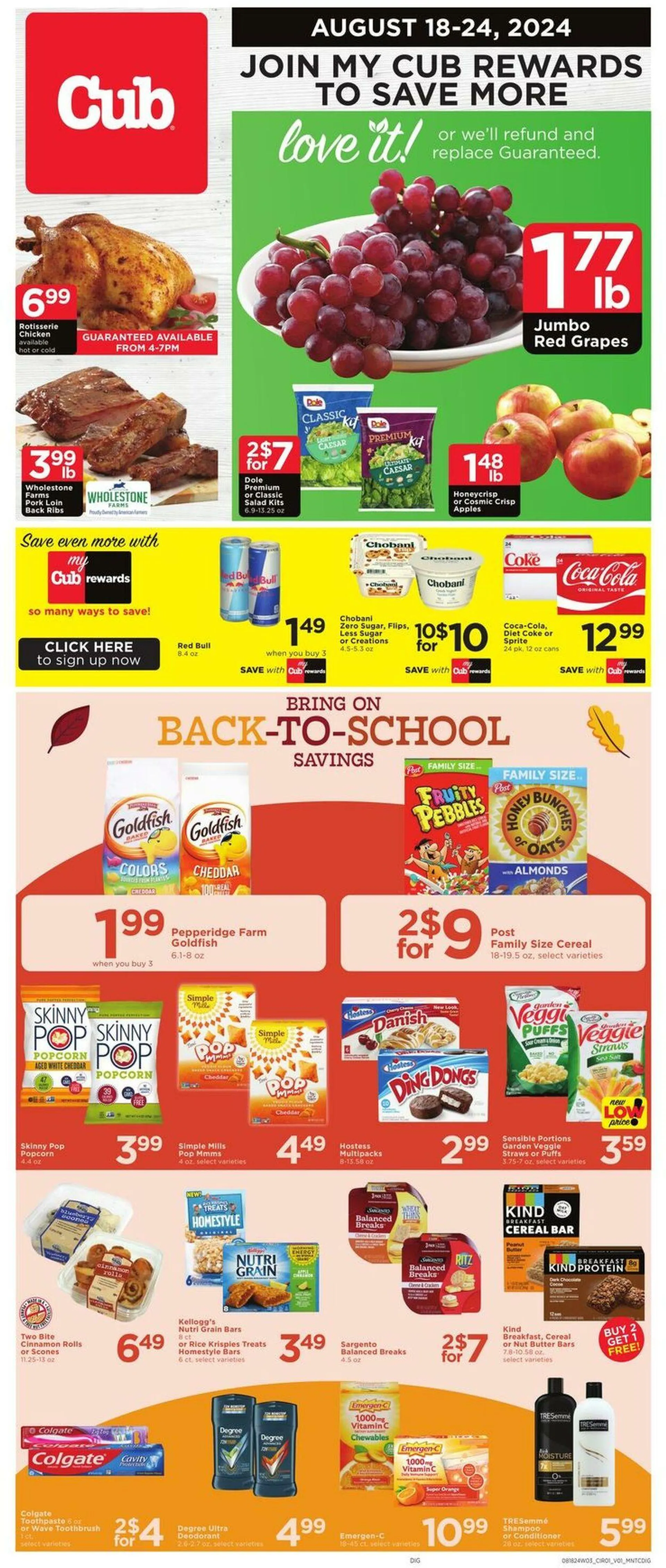 Cub Foods Current weekly ad - 1