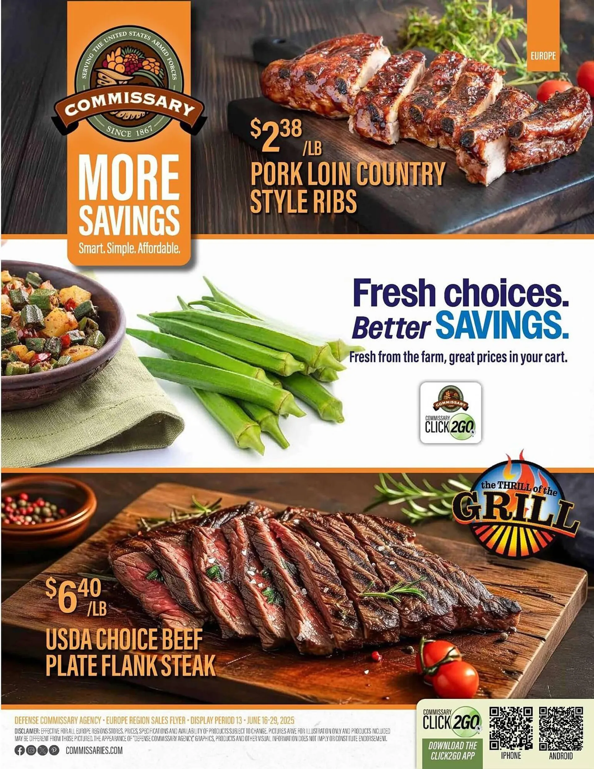 Weekly ad Commissary Weekly Ad from June 16 to June 29 2025 - Page 1