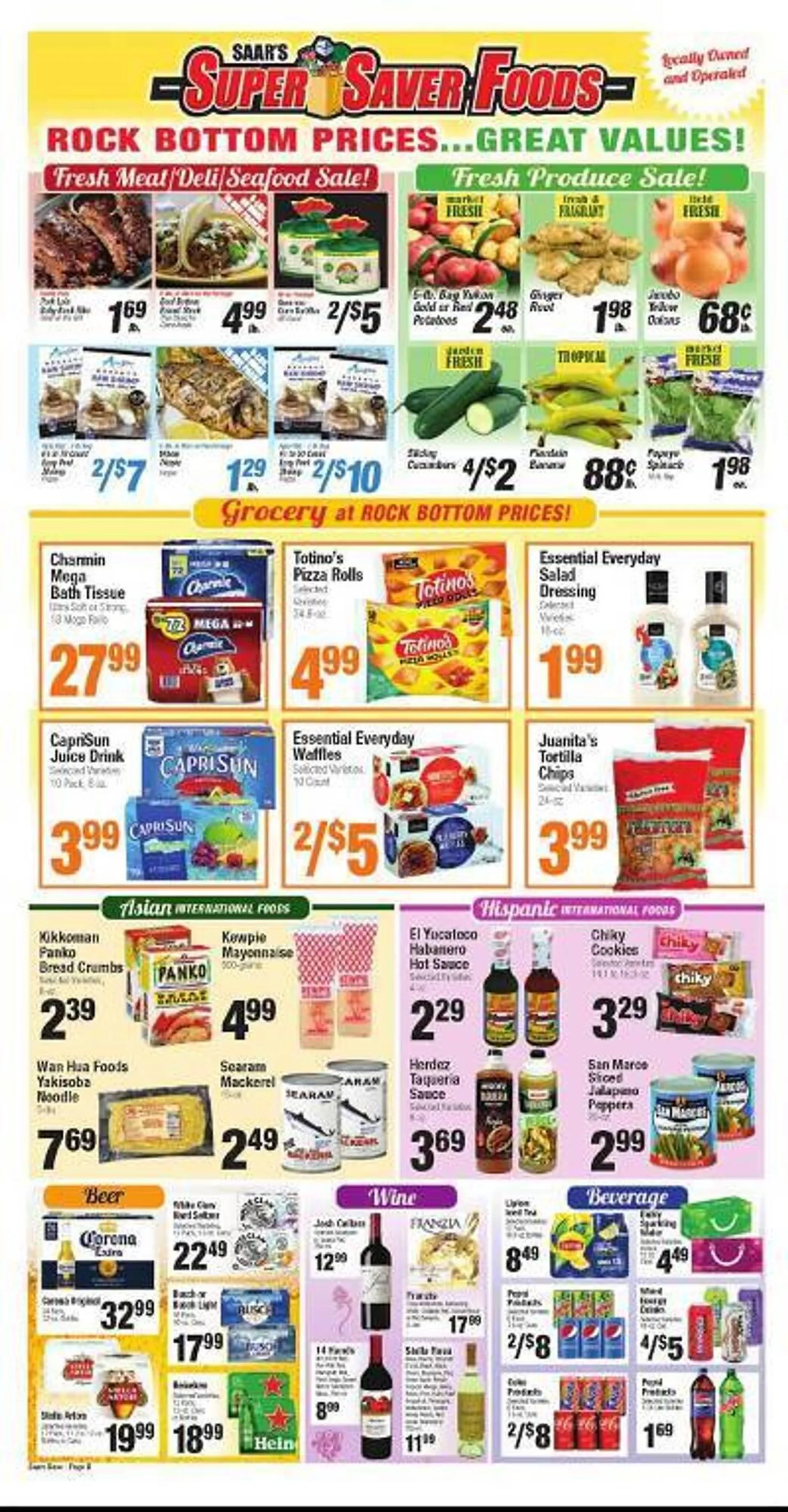 Weekly ad Super Saver Weekly Ad from April 3 to April 9 2024 - Page 2