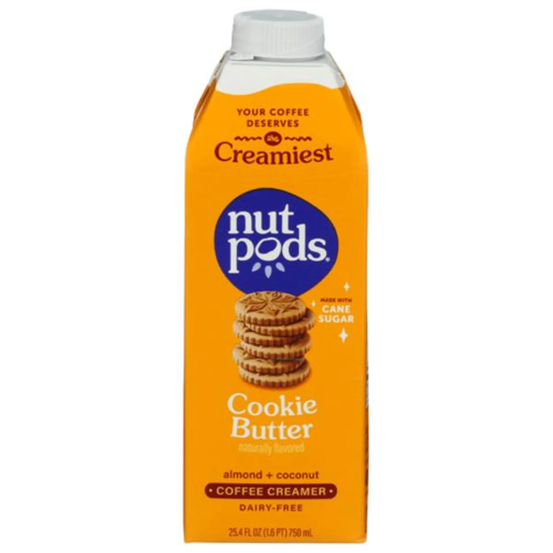 Nutpods Cookie Butter Almond + Coconut Dairy Free Creamer