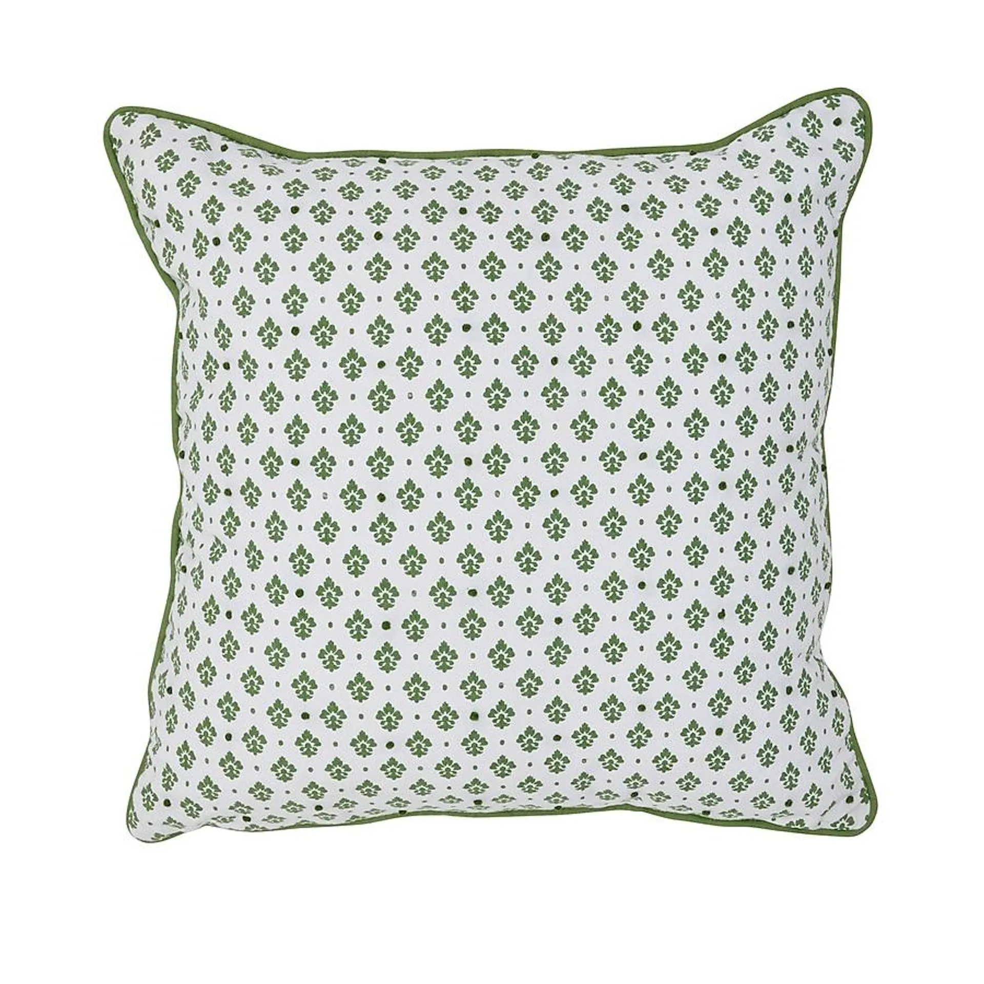 allen + roth Dec pillow 18-in x 18-in Seagreen Indoor Decorative Pillow