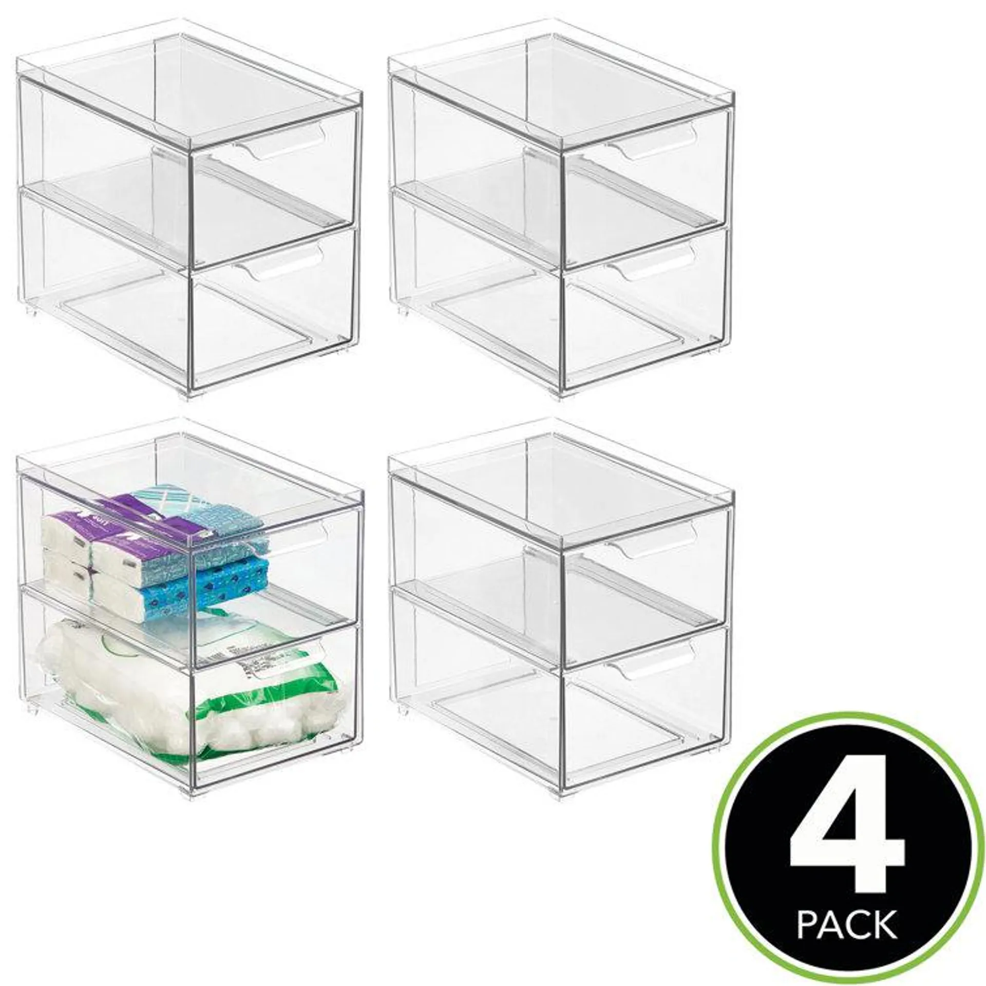 Stackable Box - Set of 4 (Set of 4)