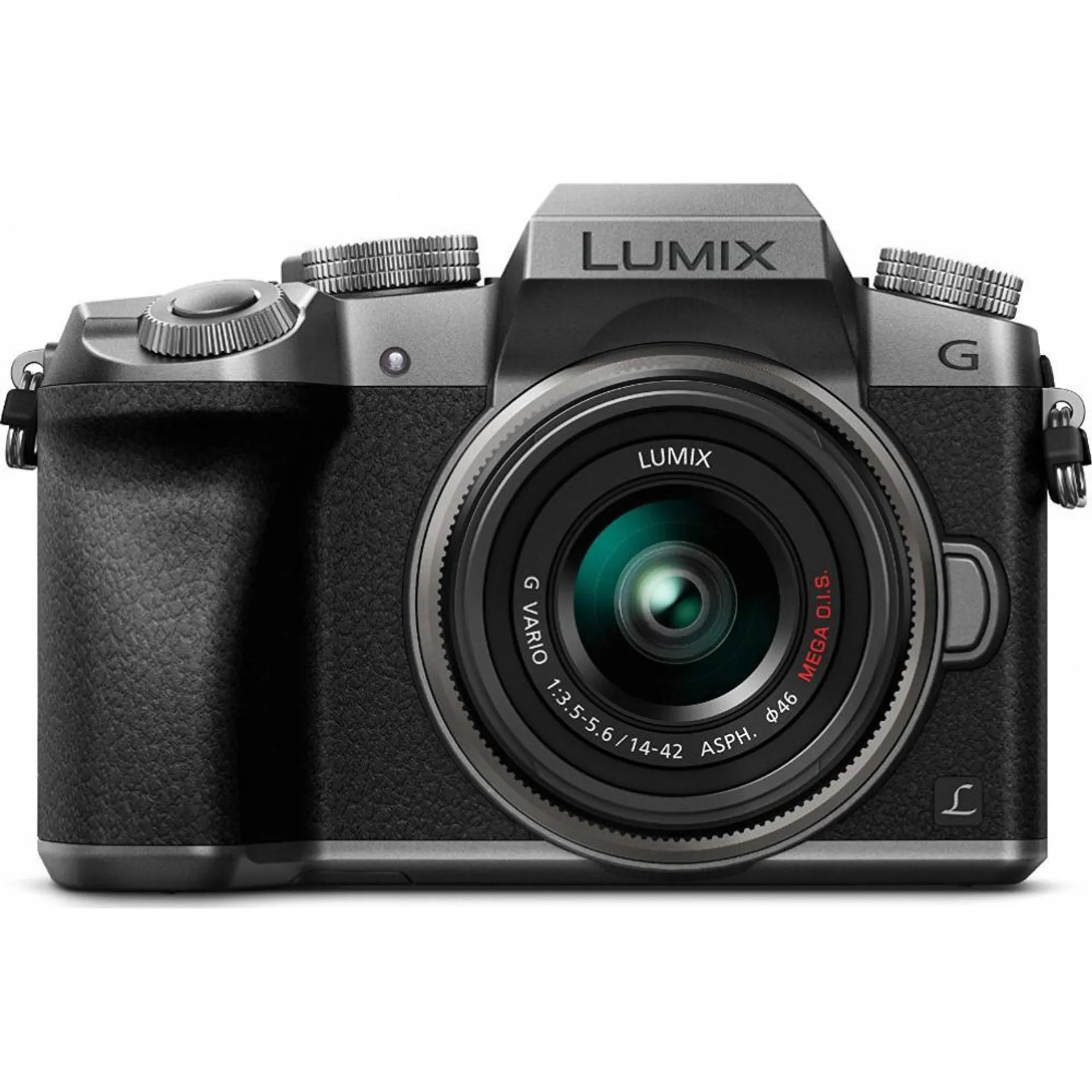 Panasonic LUMIX G7 Interchangeable Lens 4K Ultra HD Silver DSLM Camera with 14-42mm Lens