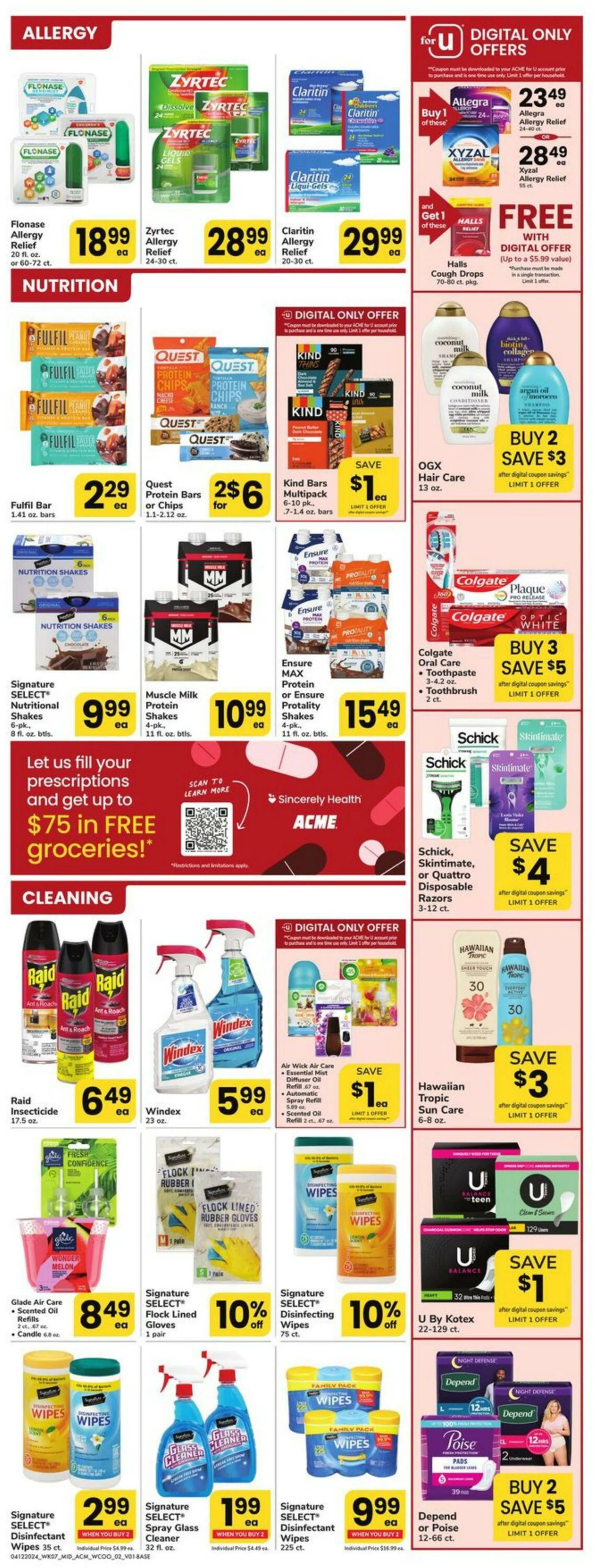 Weekly ad Acme Current weekly ad from April 12 to April 25 2024 - Page 2
