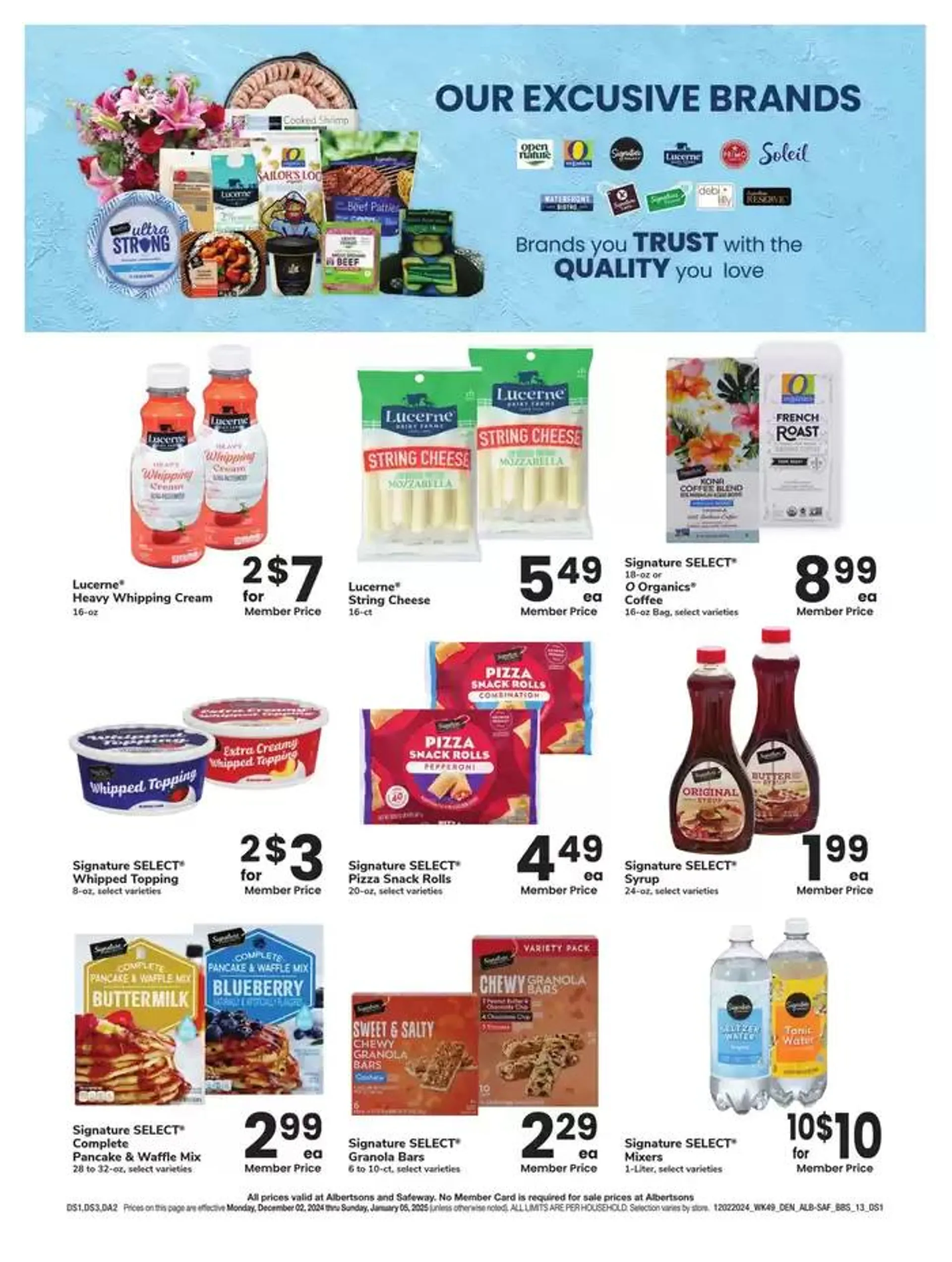 Weekly ad  Albertsons - Denver - BBS from December 2 to January 5 2025 - Page 12