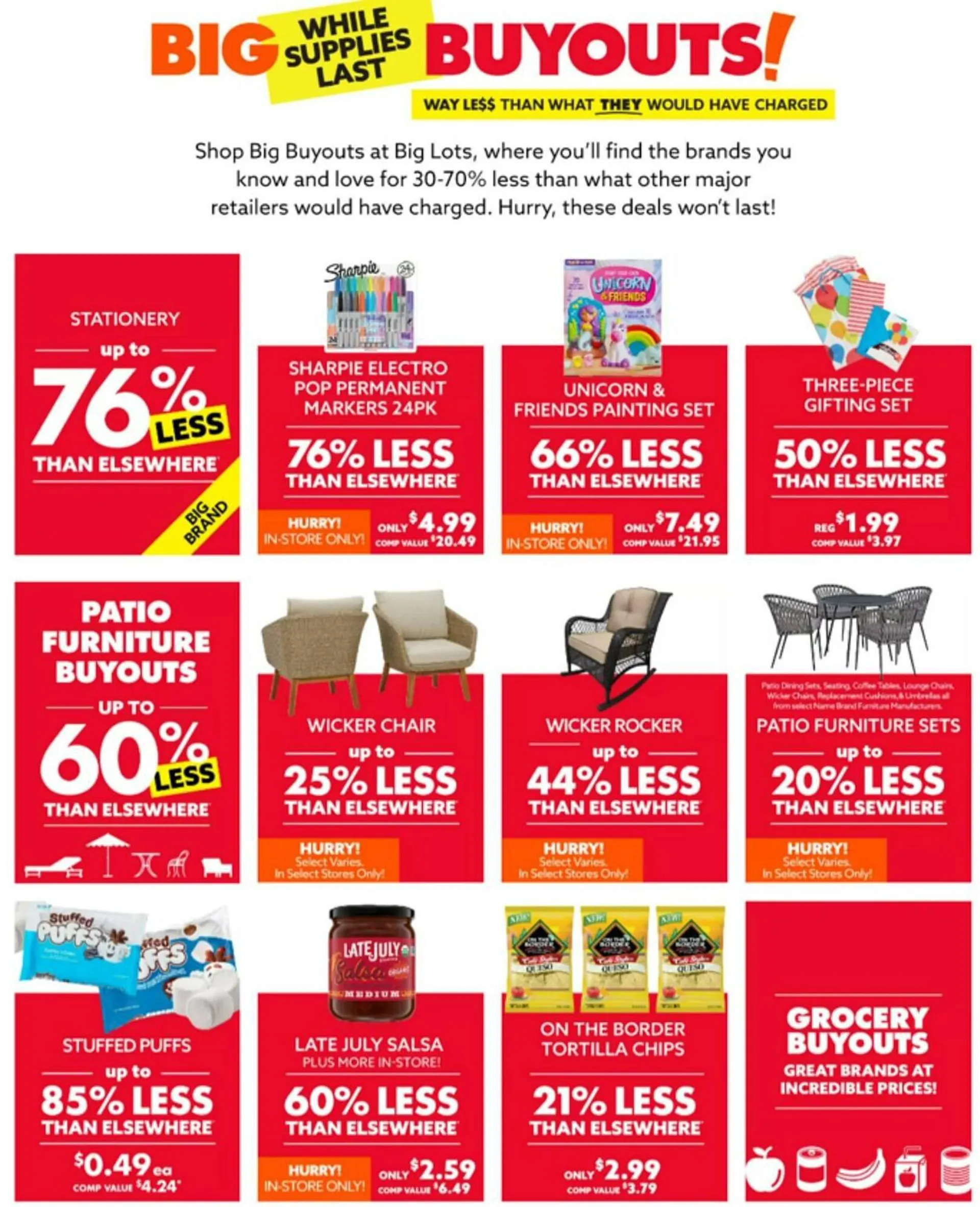 Weekly ad Big Lots Weekly Ad from April 2 to April 18 2024 - Page 1
