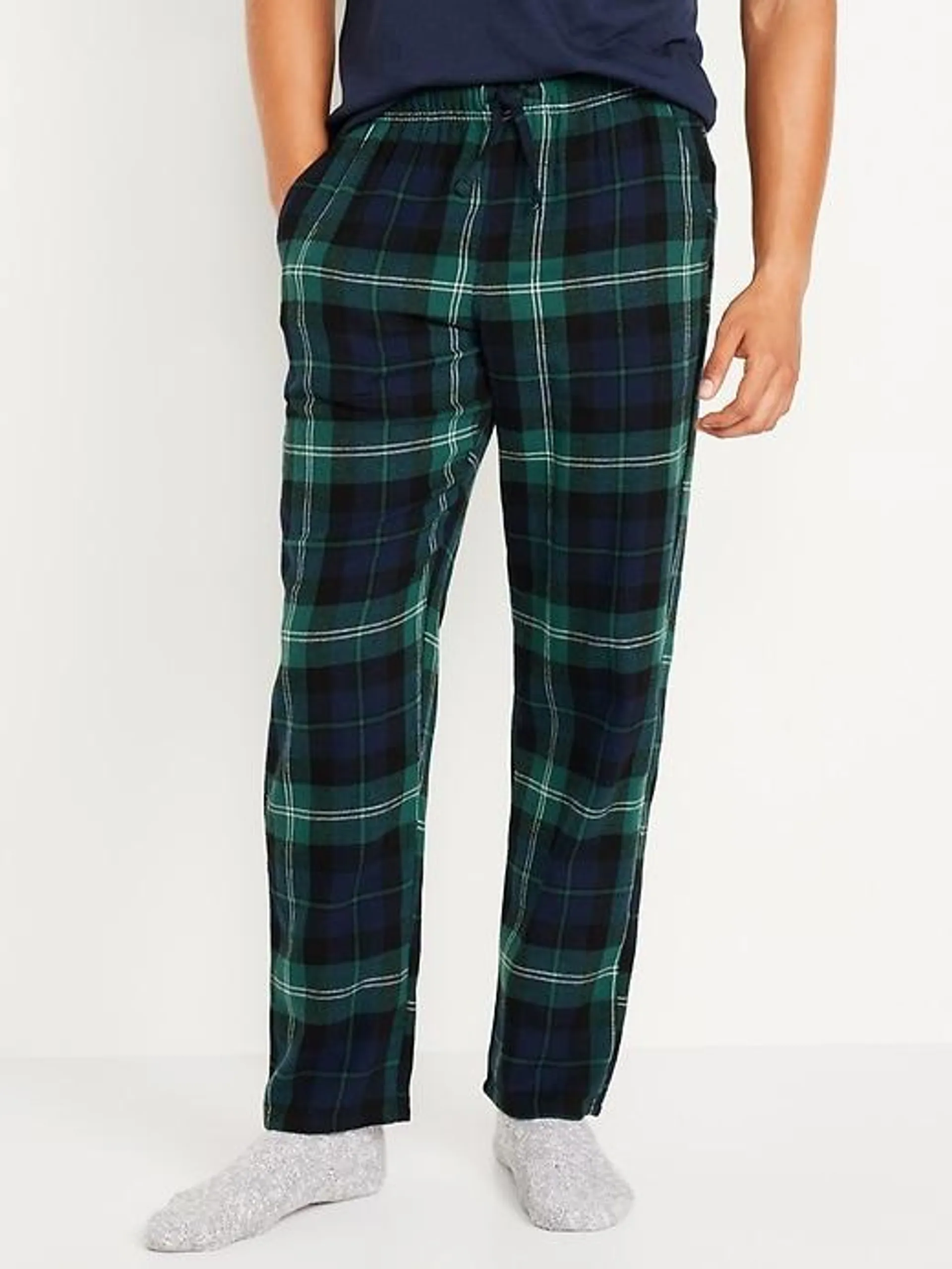 Flannel Pajama Pants for Men