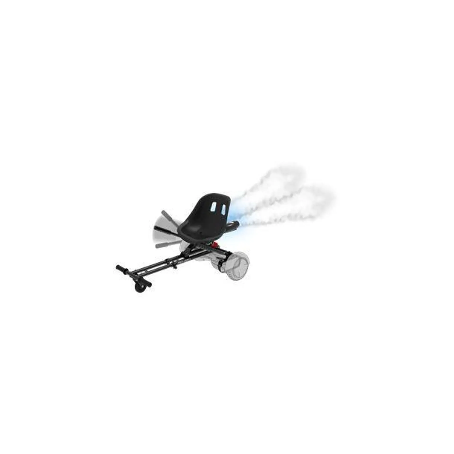 Hover-1 Raptor Buggy Attachment with LED Fog Blasters and Sound Effects - Black