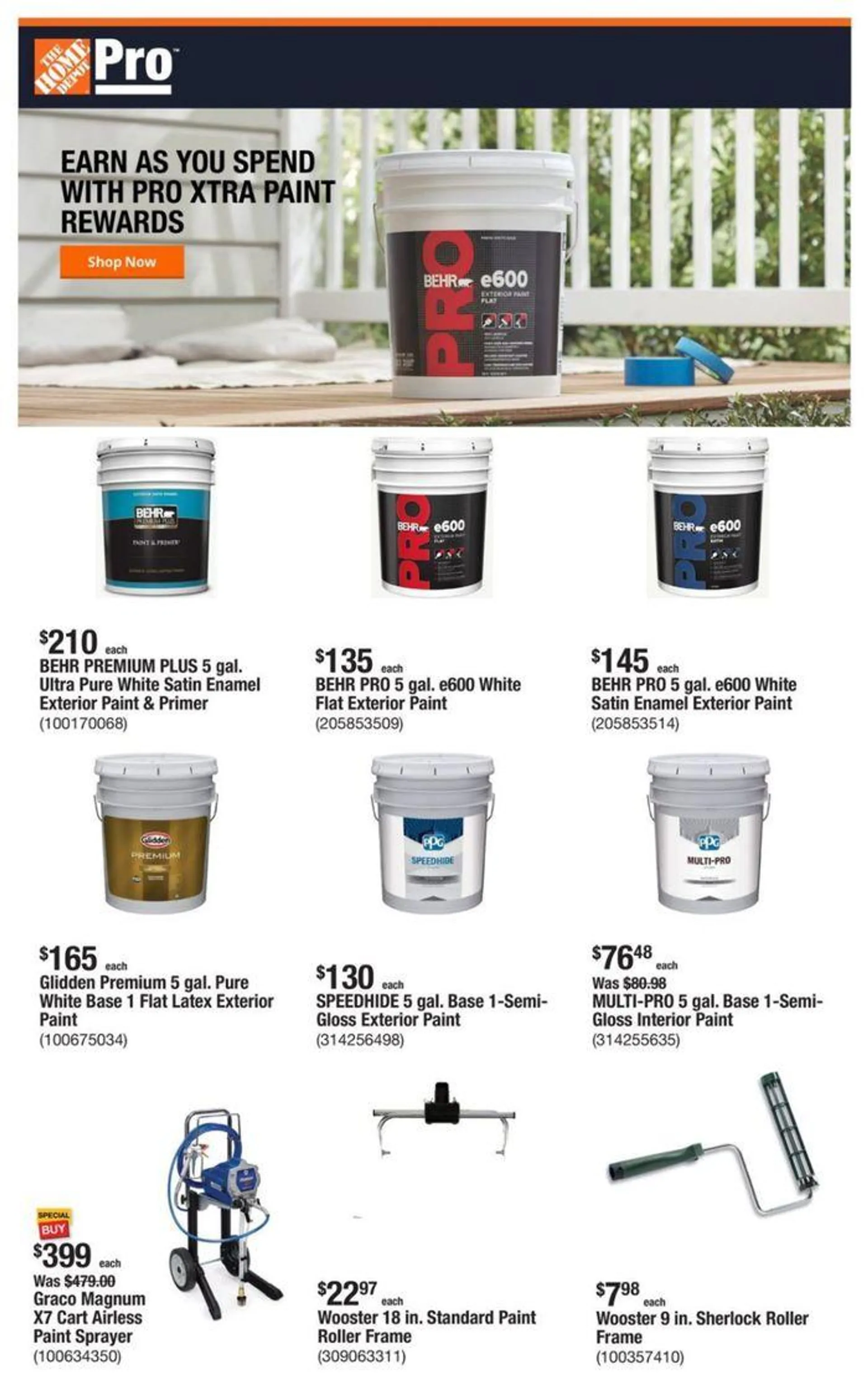 Earn As You Spend With Pro Xtra Paint Rewards - 1
