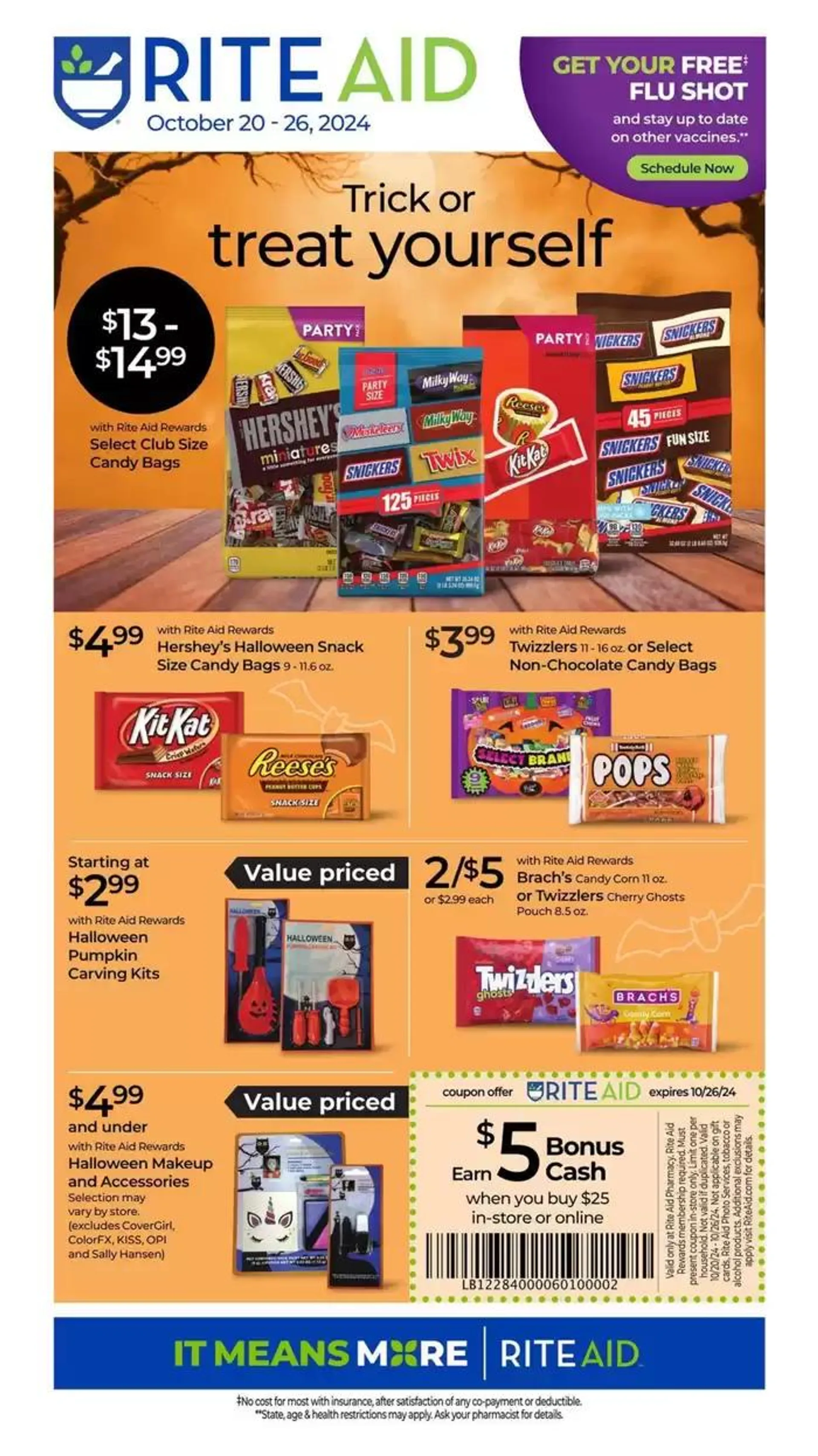 Weekly ad Rite Aid Weekly ad from October 20 to October 26 2024 - Page 1