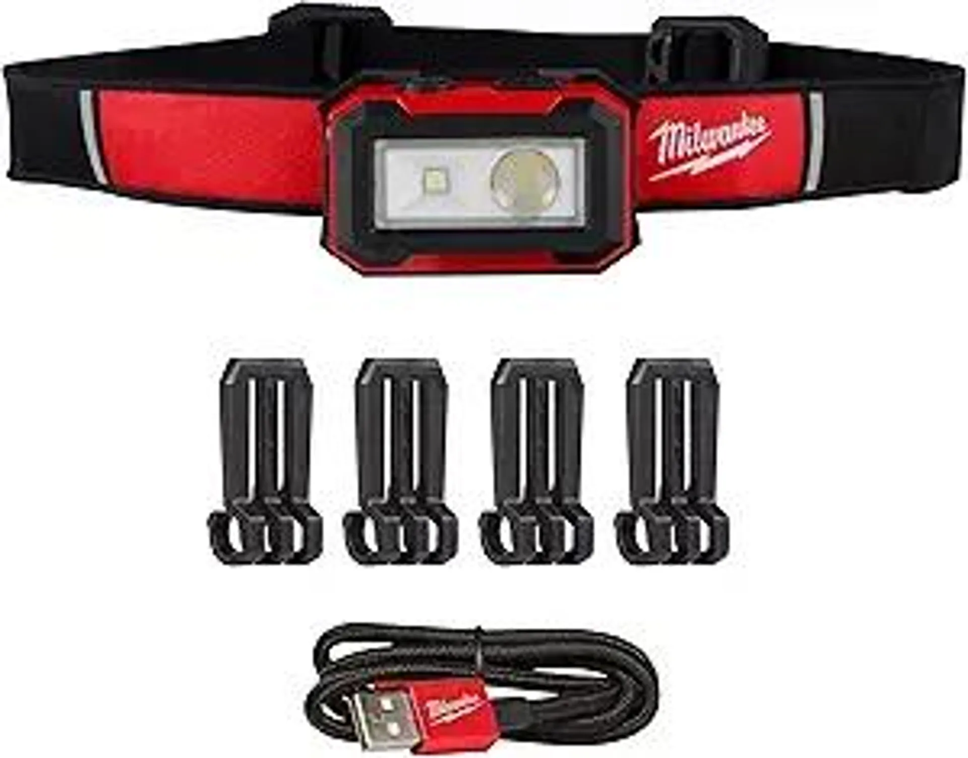 Milwaukee Rechargeable Magnetic Task Light, LED, 2 Foot Heavy Duty Cable, 0.51 lbs