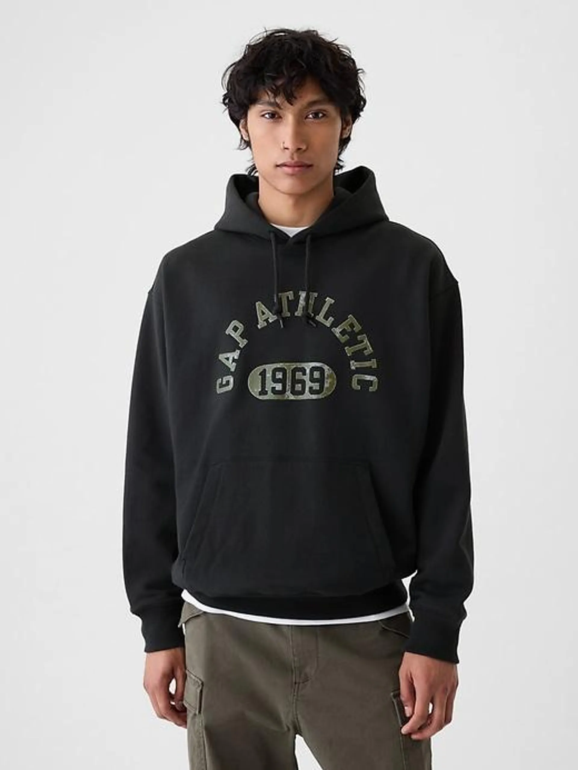 Heavyweight 1969 Athletic Logo Hoodie