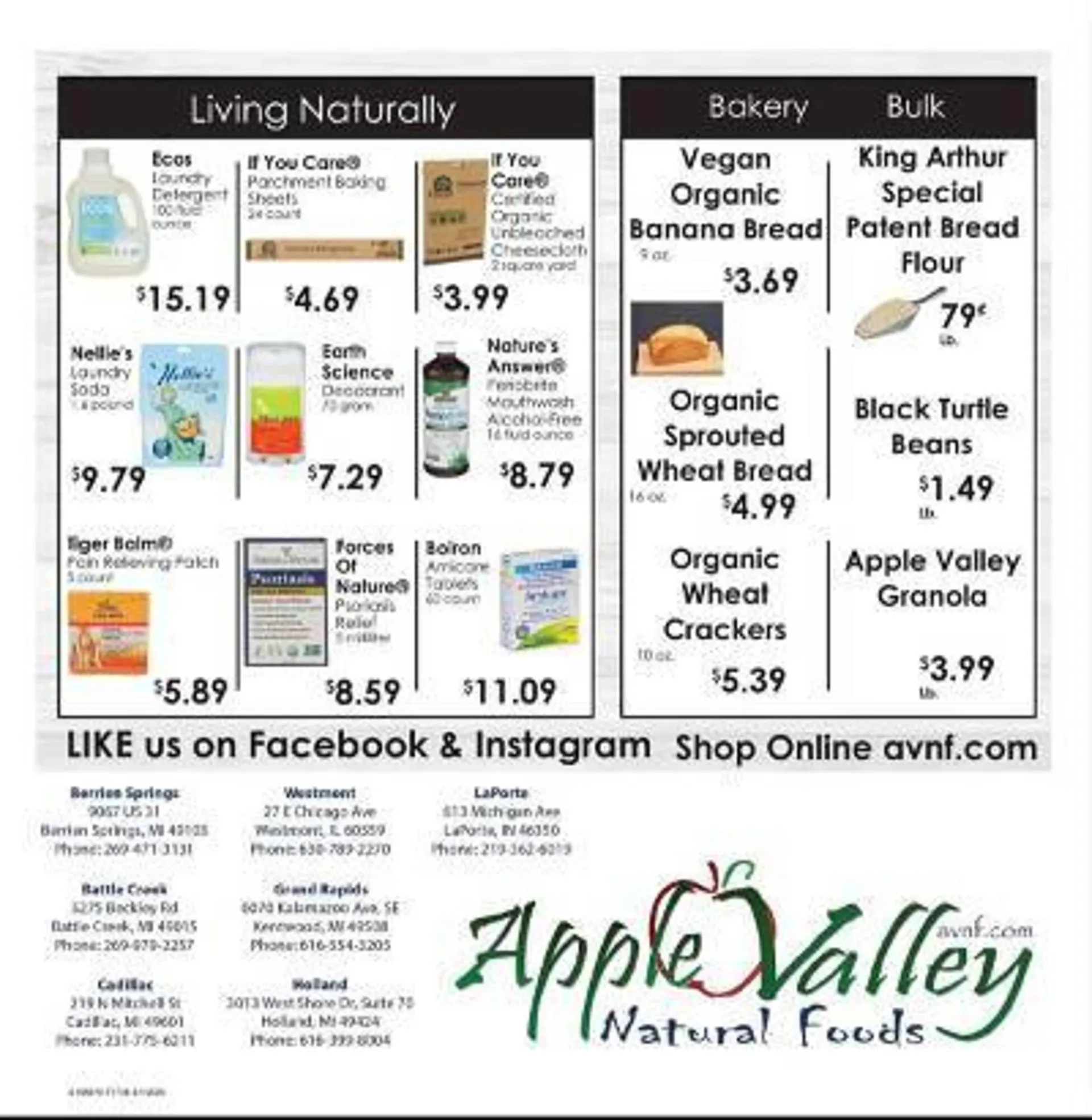 Weekly ad Apple Valley Natural Foods Weekly Ad from April 1 to April 28 2024 - Page 4