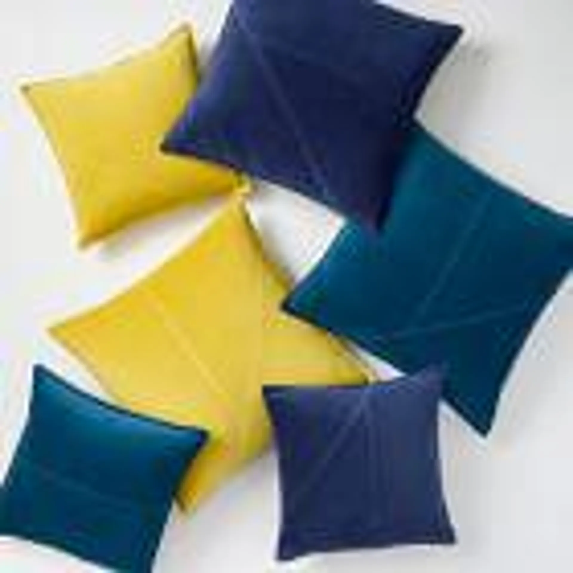 Washed Cotton Velvet Pillow Cover