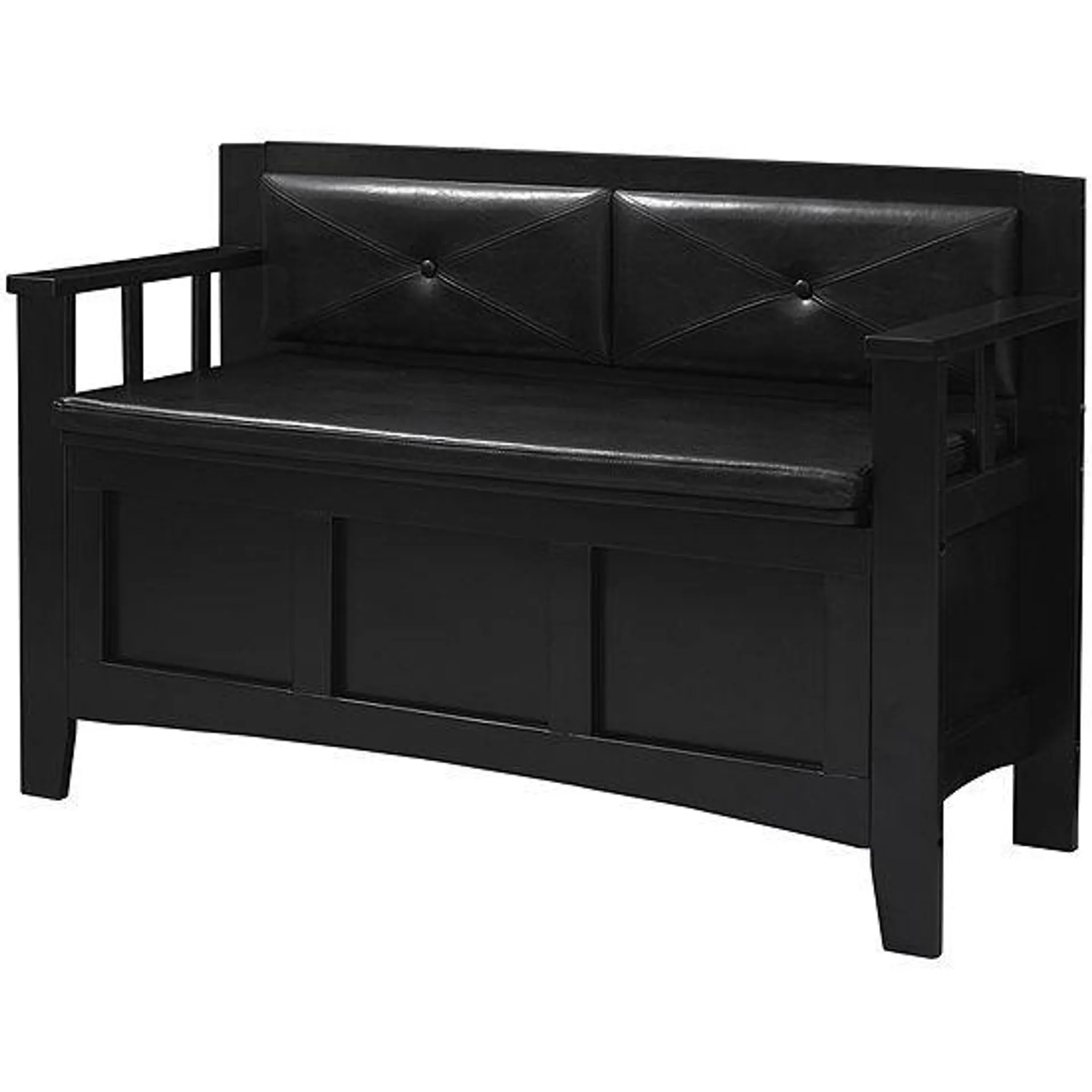 Crandall Padded Storage Bench