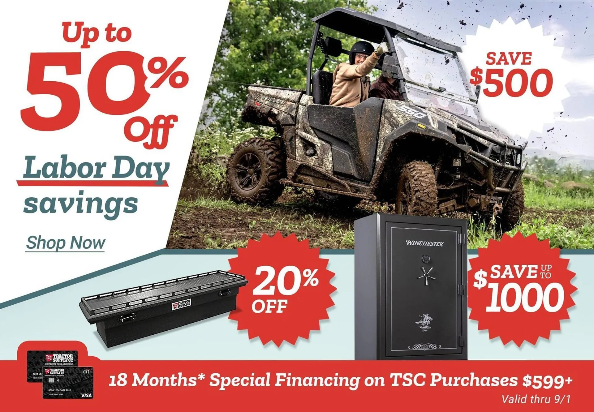 Weekly ad Tractor Supply Company Weekly Ad from August 20 to September 1 2025 - Page 1