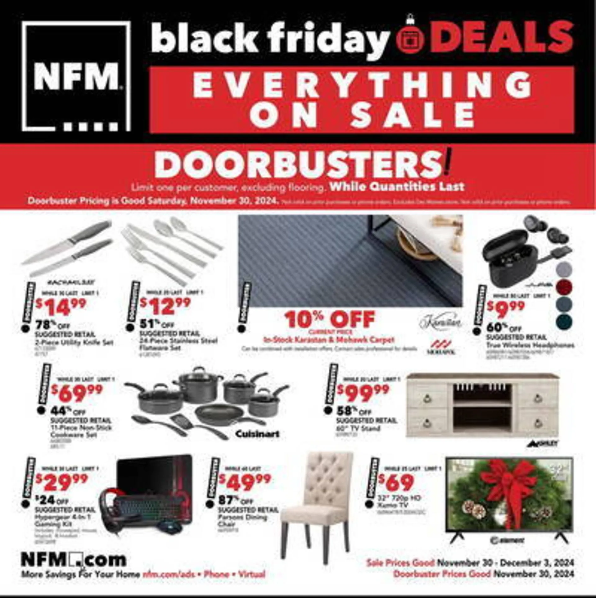 Nebraska Furniture Mart Weekly Ad - 1