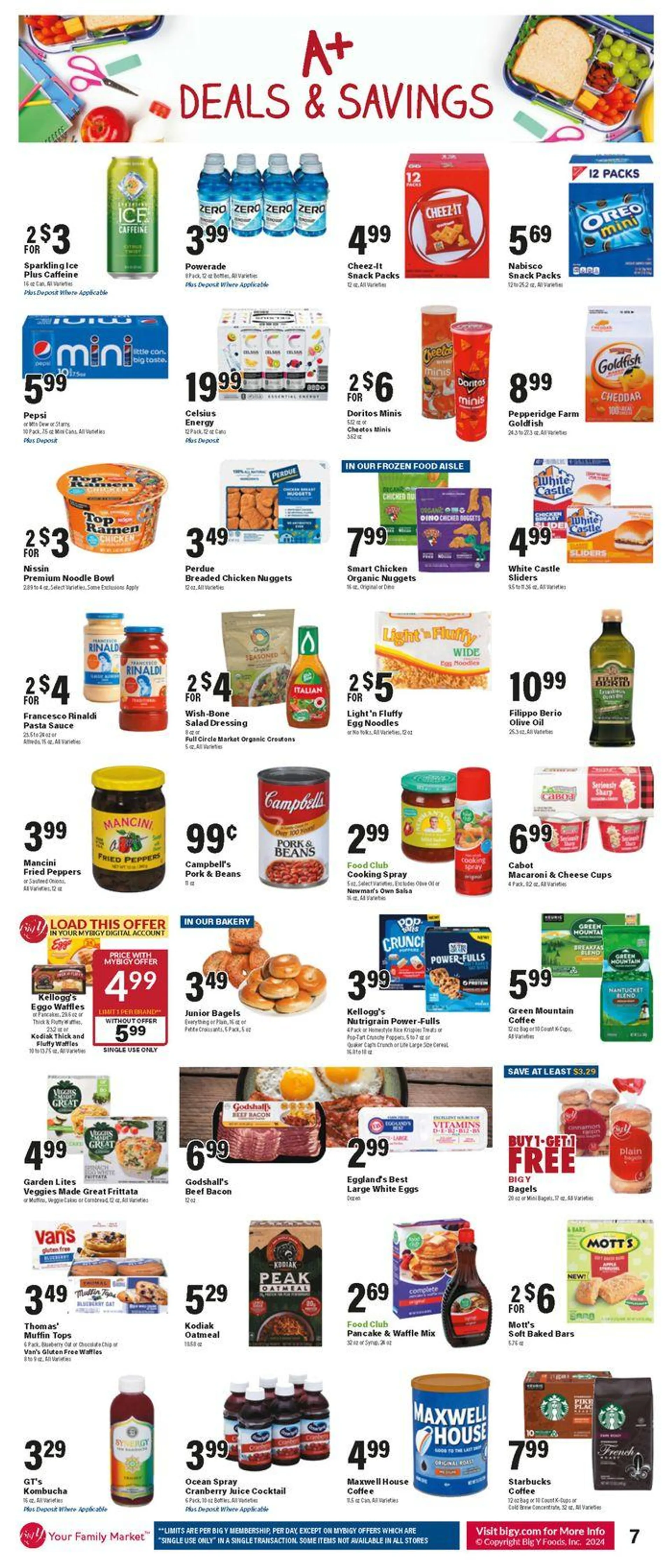 Weekly ad Weekly Ad Big Y from August 8 to August 14 2024 - Page 7