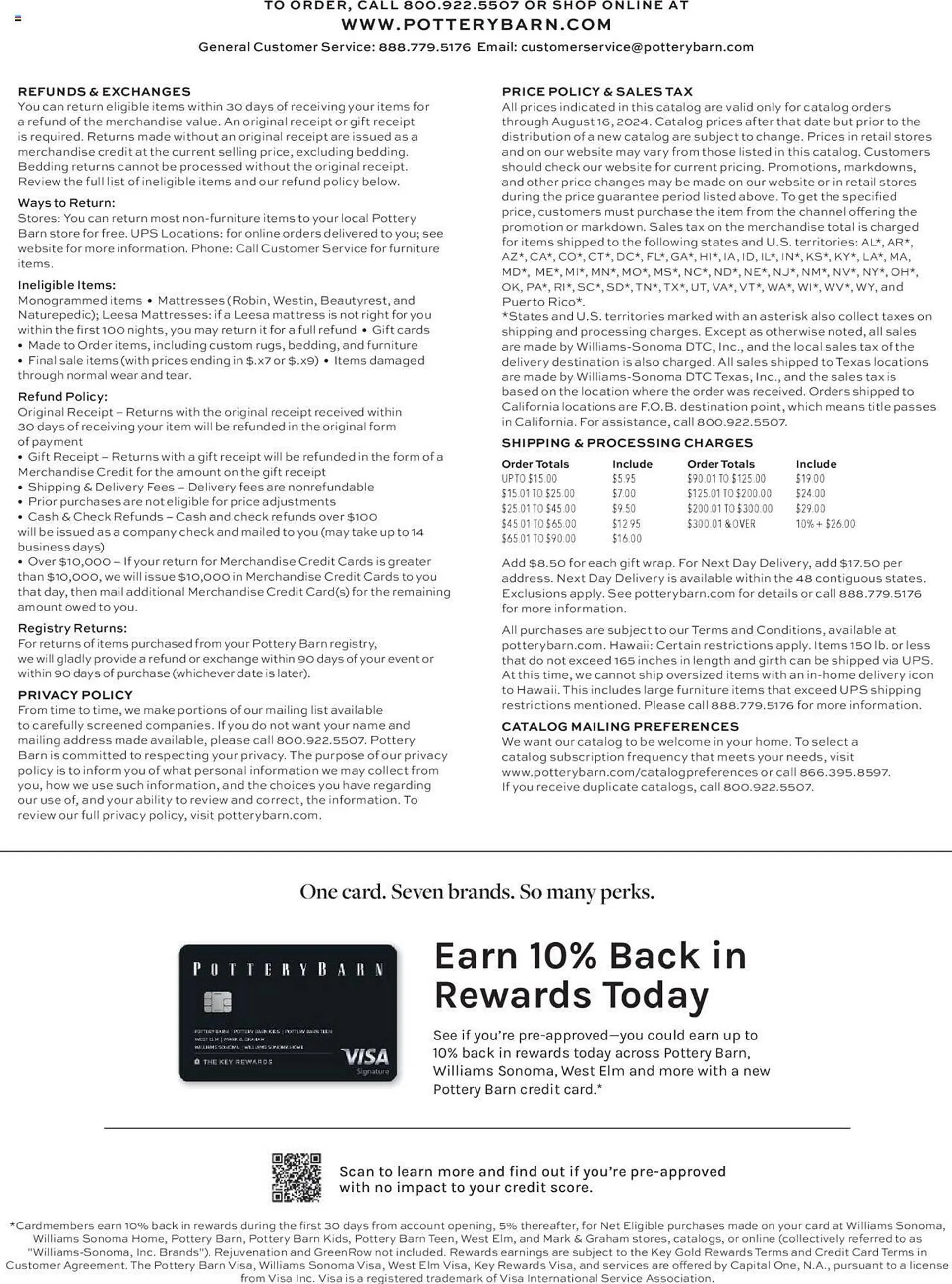 Weekly ad Pottery Barn Weekly Ad from July 19 to November 30 2024 - Page 56