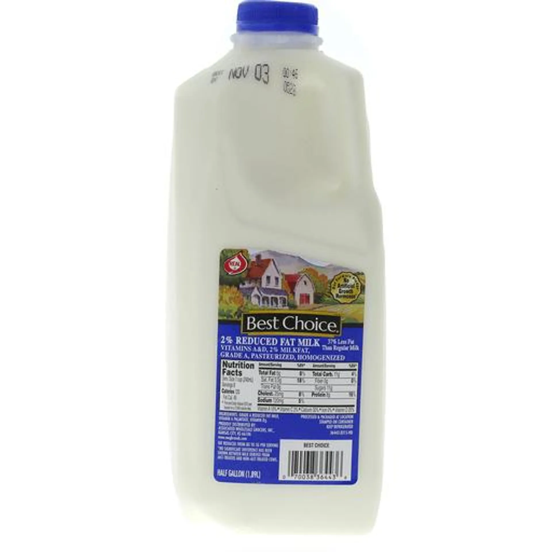 Best Choice 2% Reduced Fat Milk