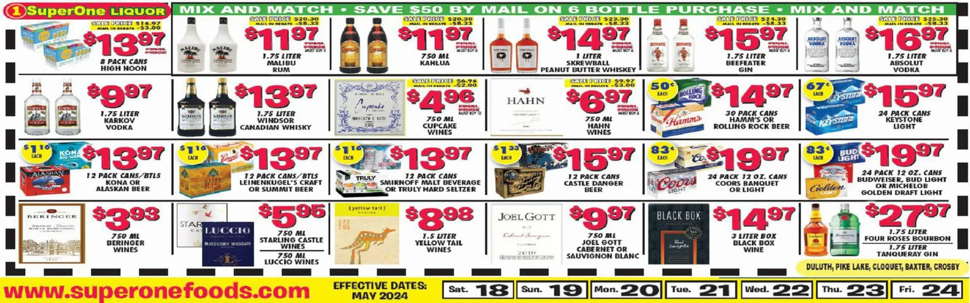 Weekly ad Miners County Market Weekly Ad from May 23 to May 25 2024 - Page 1