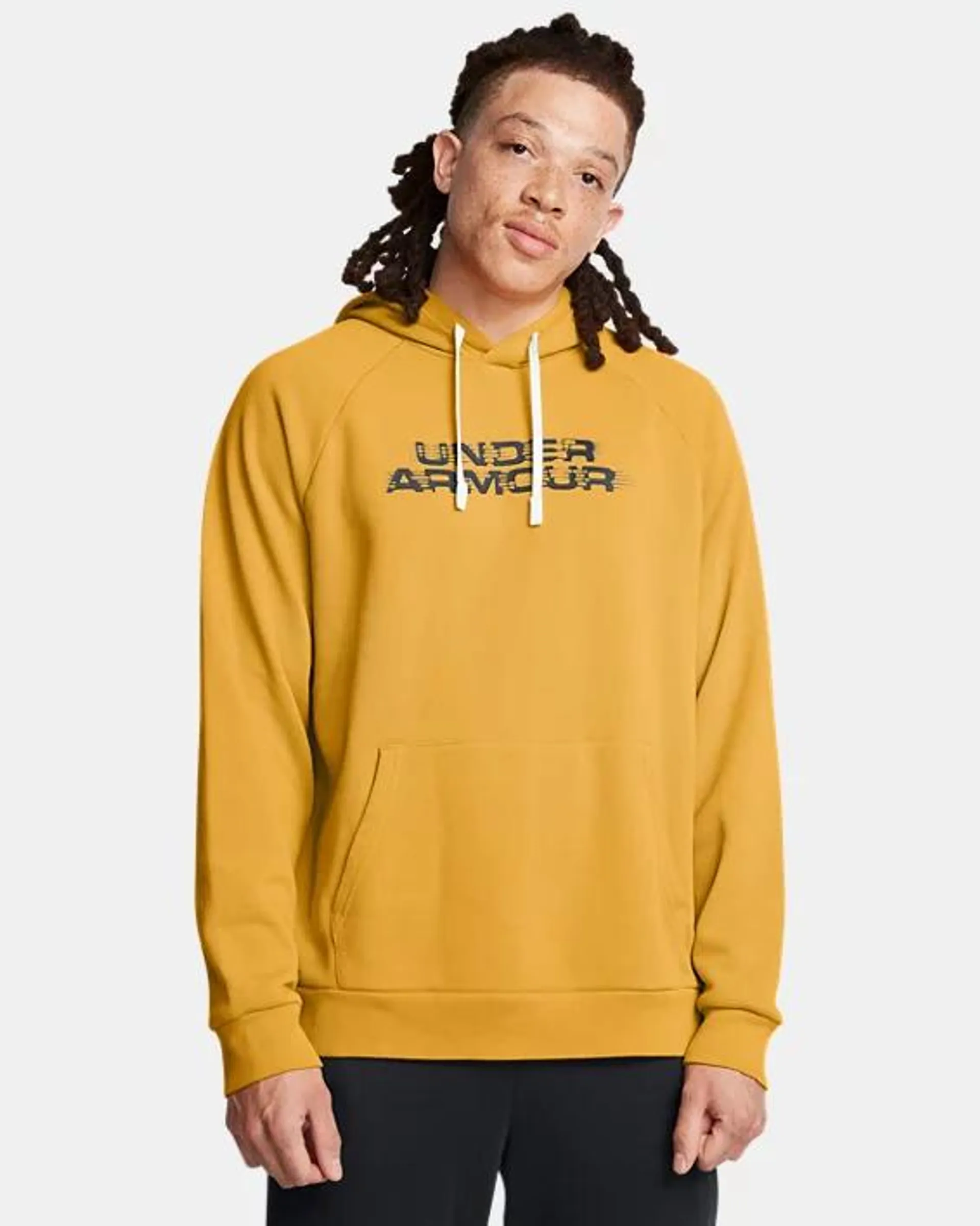 UA Rival Fleece Textured Glitch