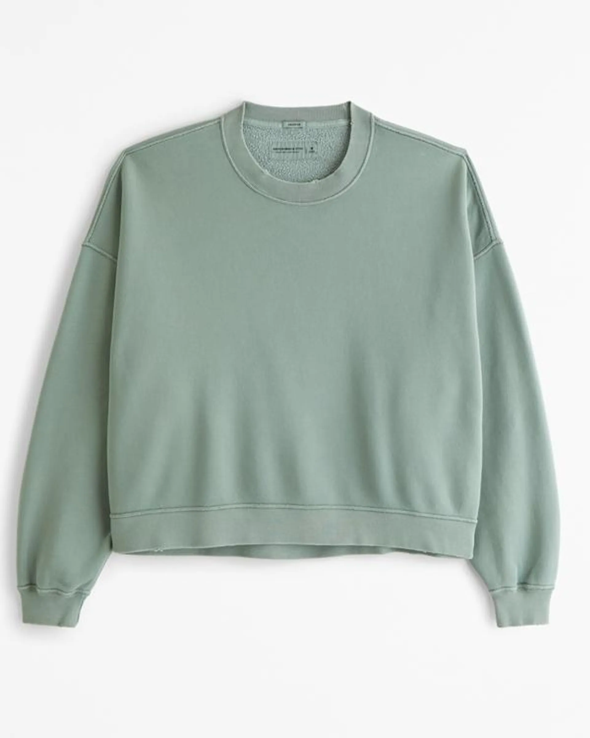 Essential Cropped Crew Sweatshirt