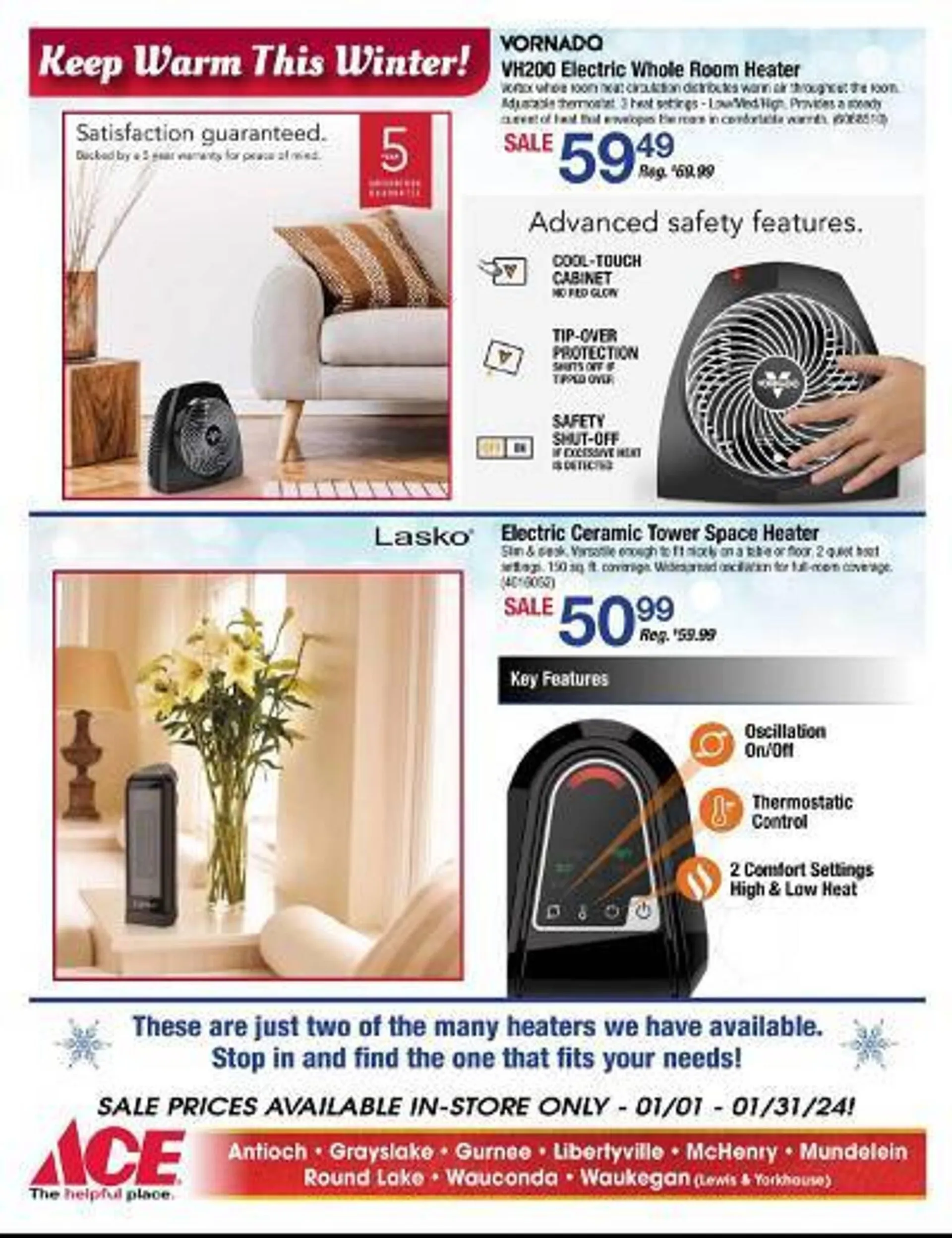 Weekly ad Ace Hardware Weekly Ad from January 1 to January 31 2024 - Page 9