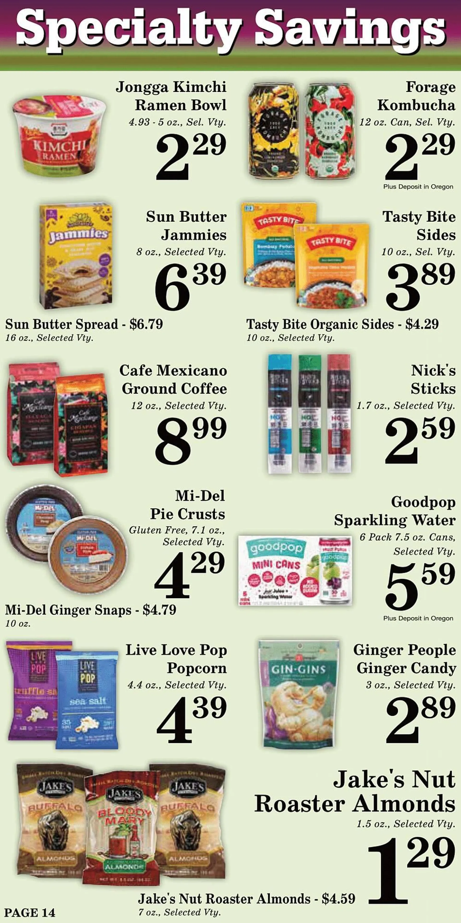 Weekly ad Harvest Foods ad from October 2 to November 5 2024 - Page 15