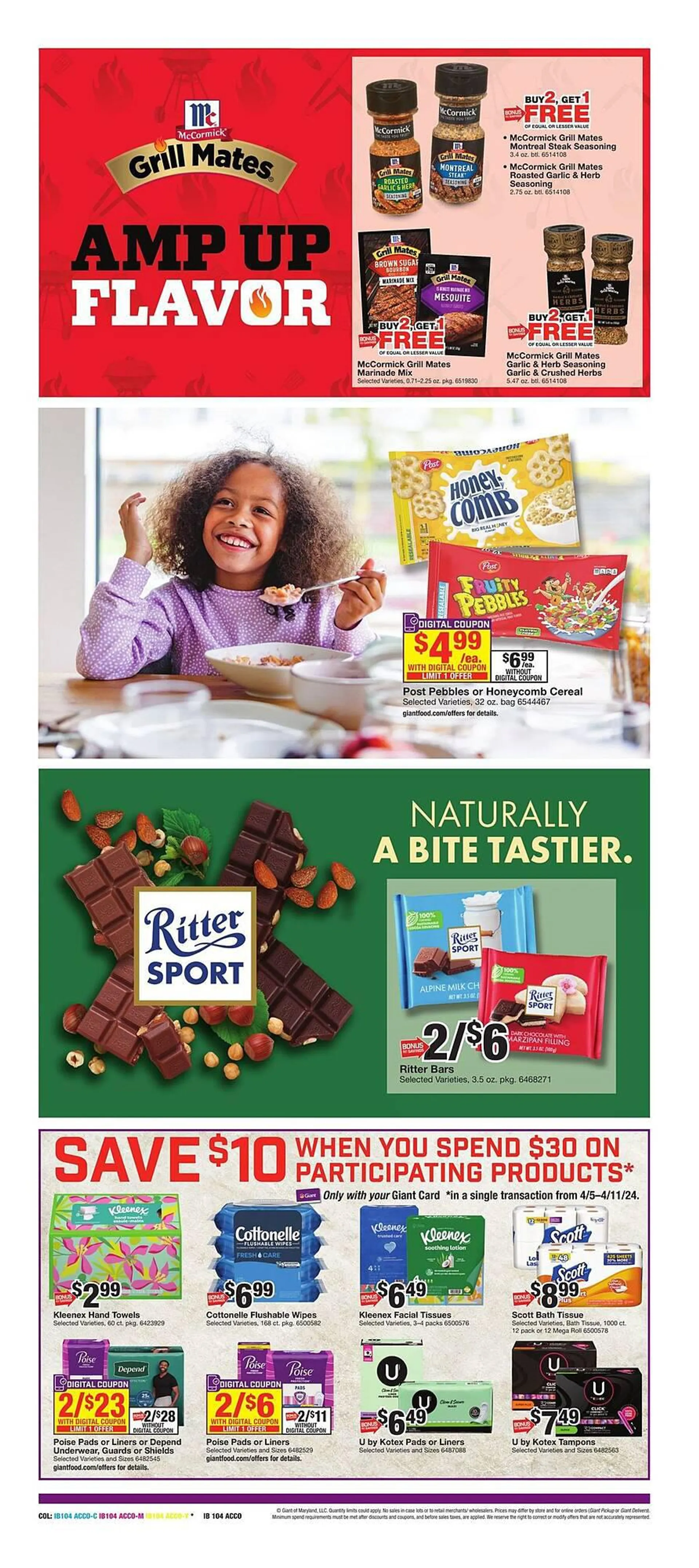 Weekly ad Giant Food Weekly Ad from April 5 to April 11 2024 - Page 20
