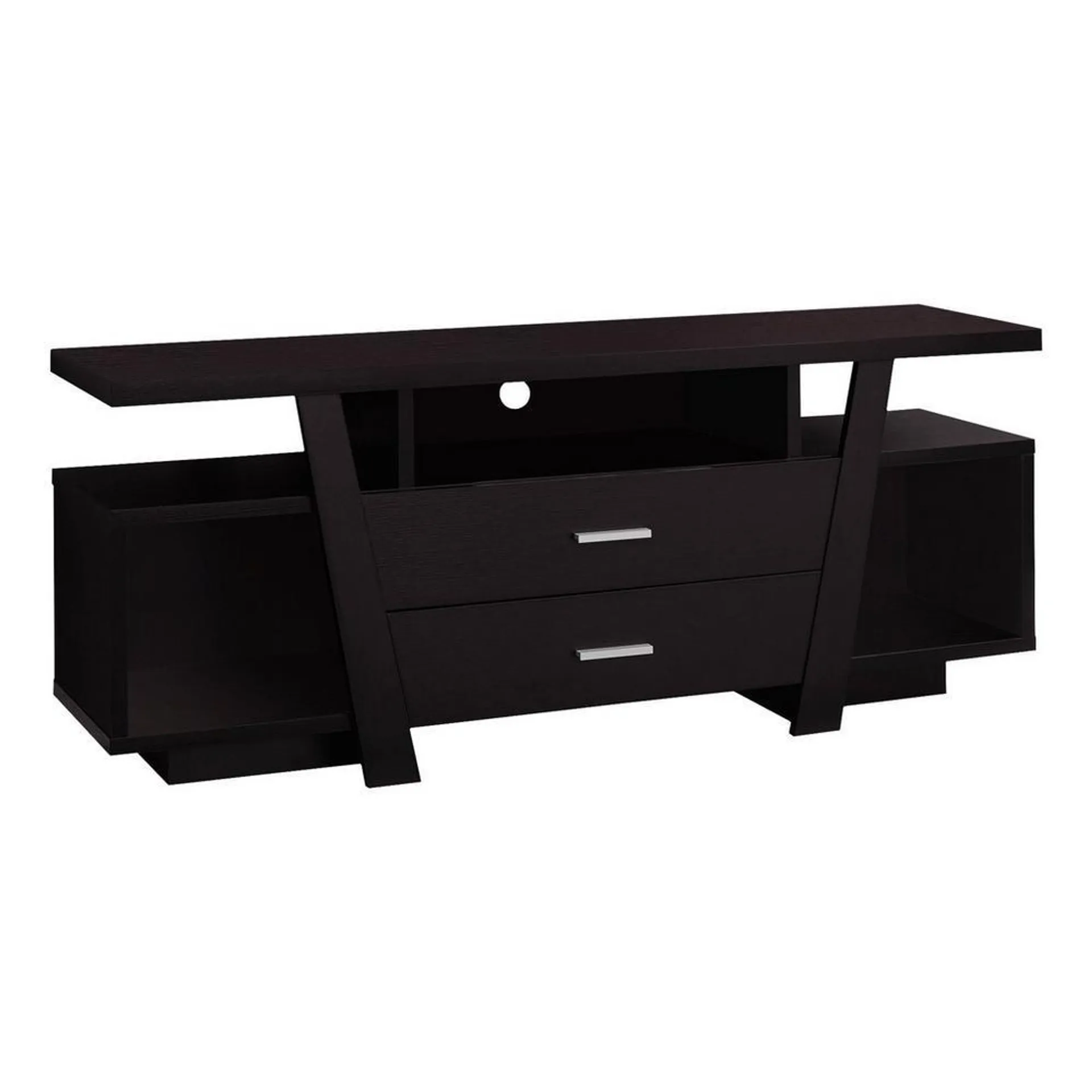 60" TV Stand with Drawers - Brown