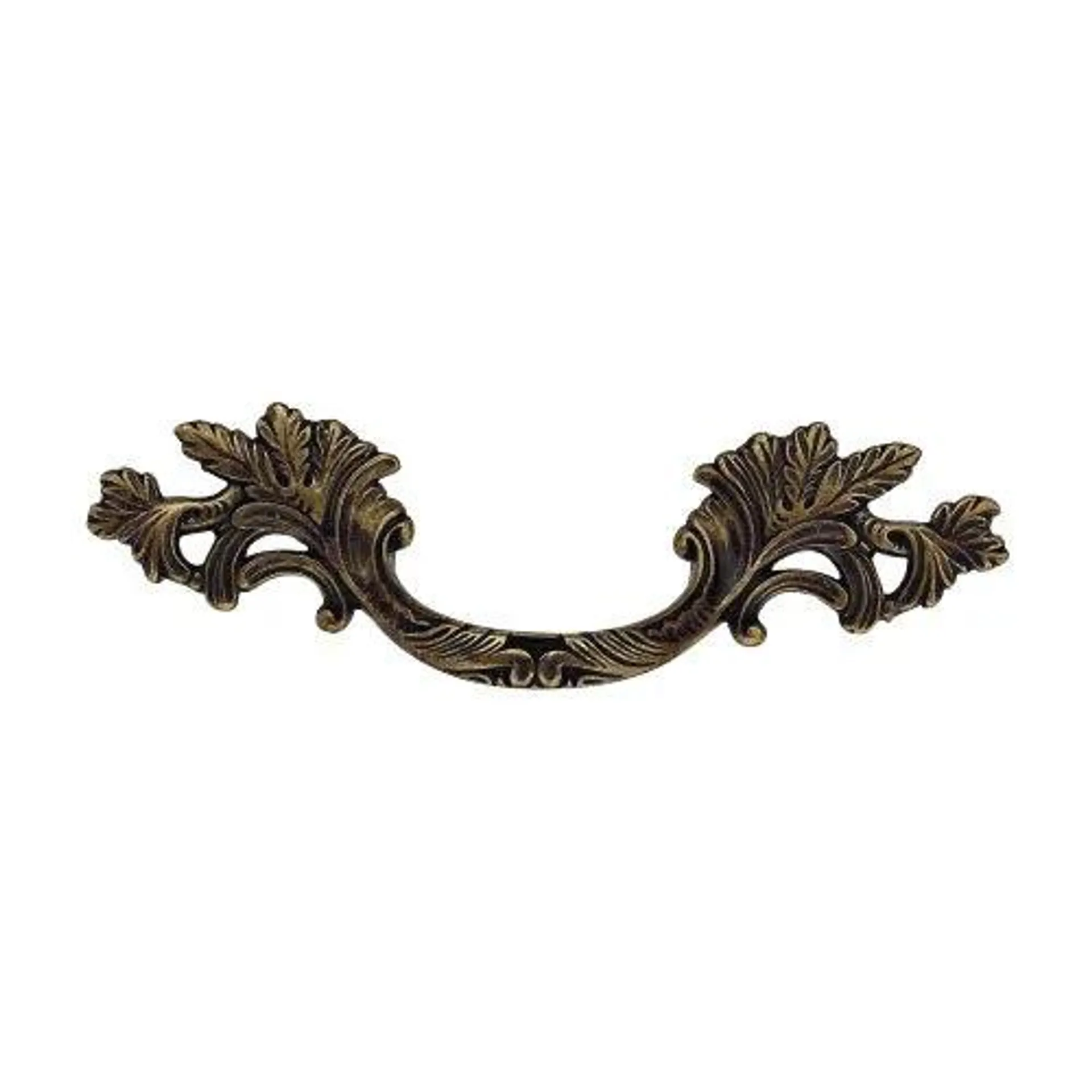 Marella Louis XV Botanical Brass Cabinet Pull