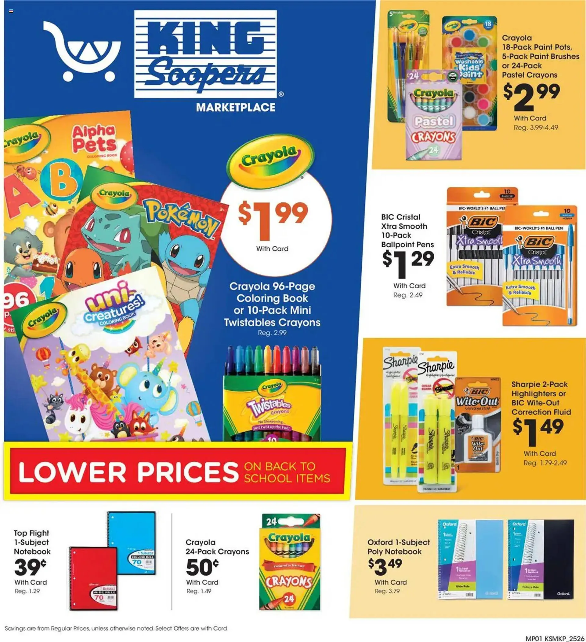 Weekly ad King Soopers Weekly Ad from July 30 to August 6 2025 - Page 1