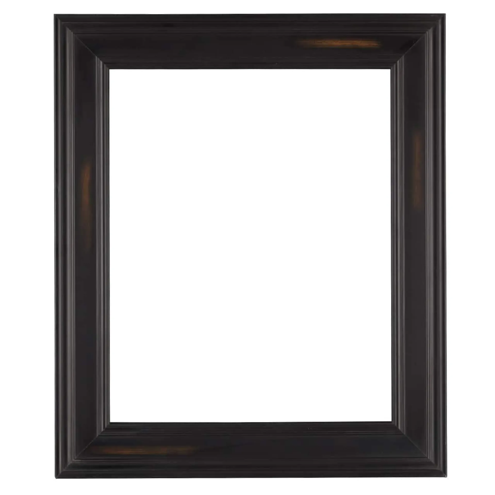 6 Pack: Black with Brown Wash 16" x 20" Open Back Frame by Studio Décor®