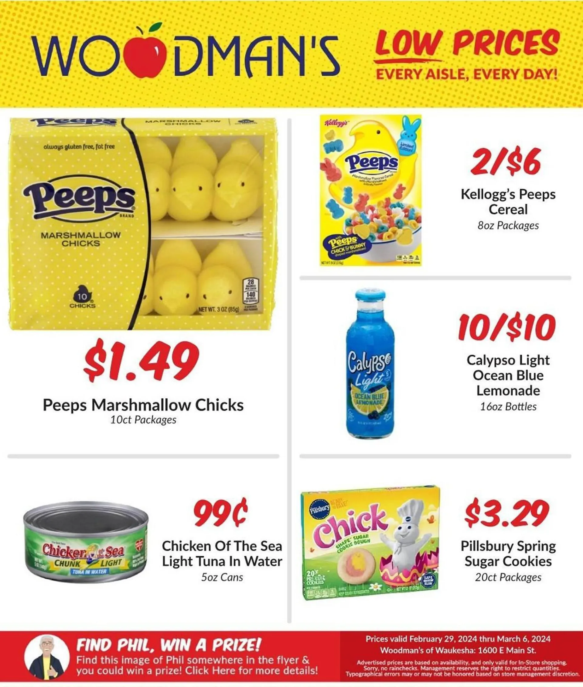 Weekly ad Woodman's Weekly Ad from February 29 to March 6 2024 - Page 1