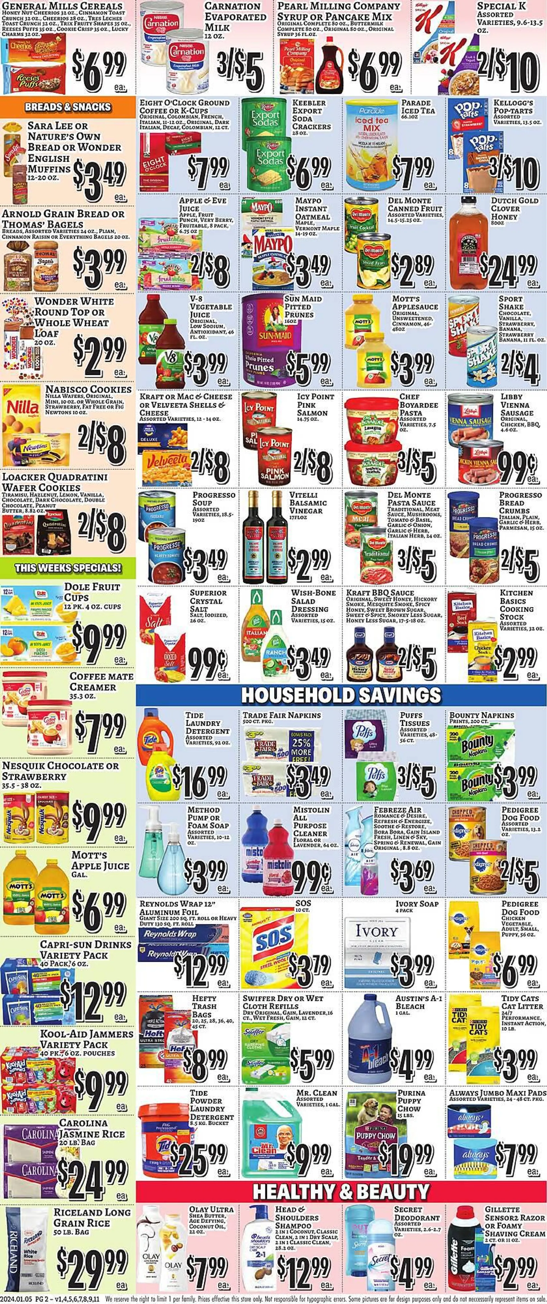 Weekly ad Trade Fair Supermarket Weekly Ad from January 5 to January 11 2025 - Page 2