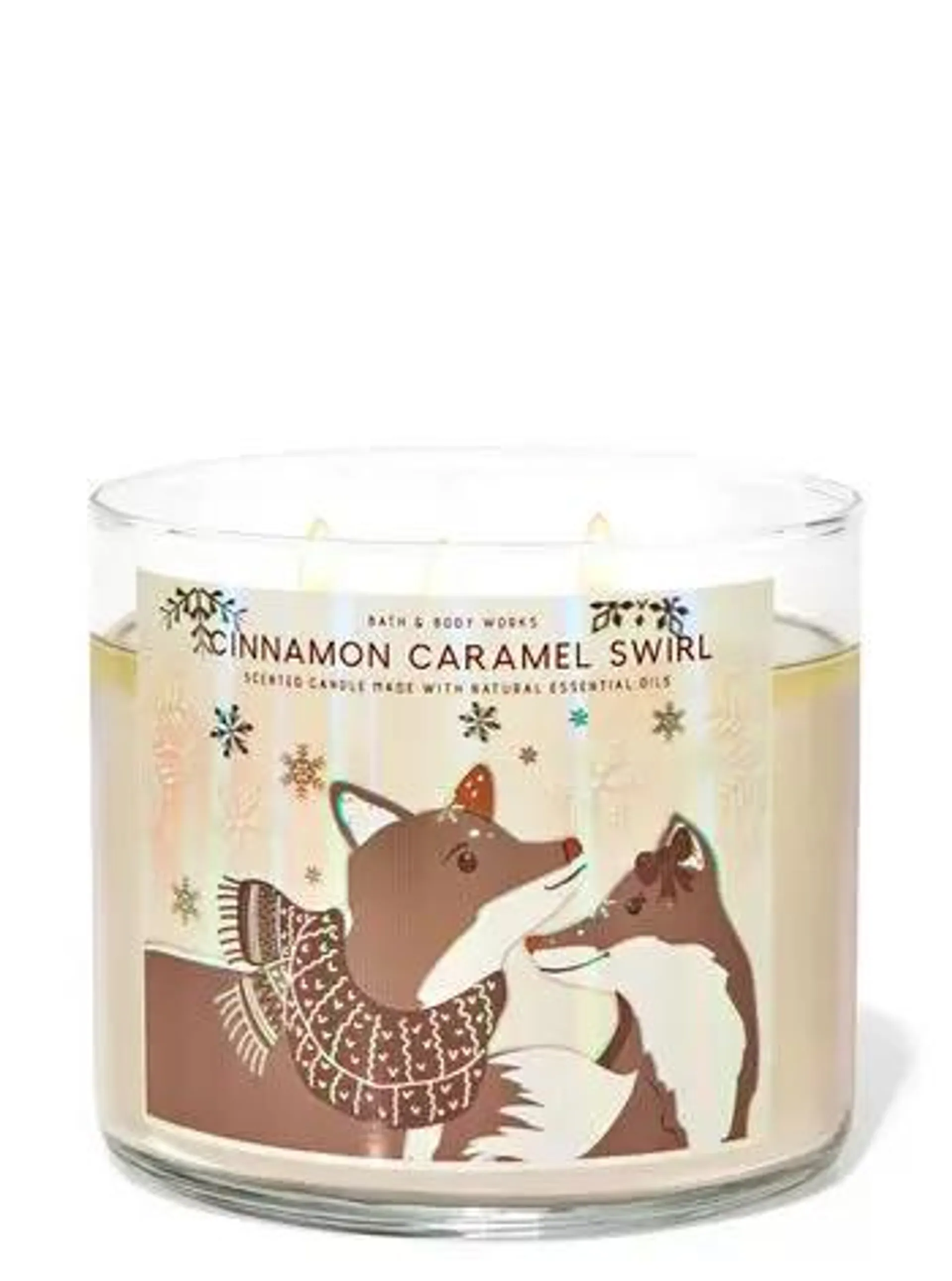 Cinnamon Caramel Swirl 3-Wick Candle