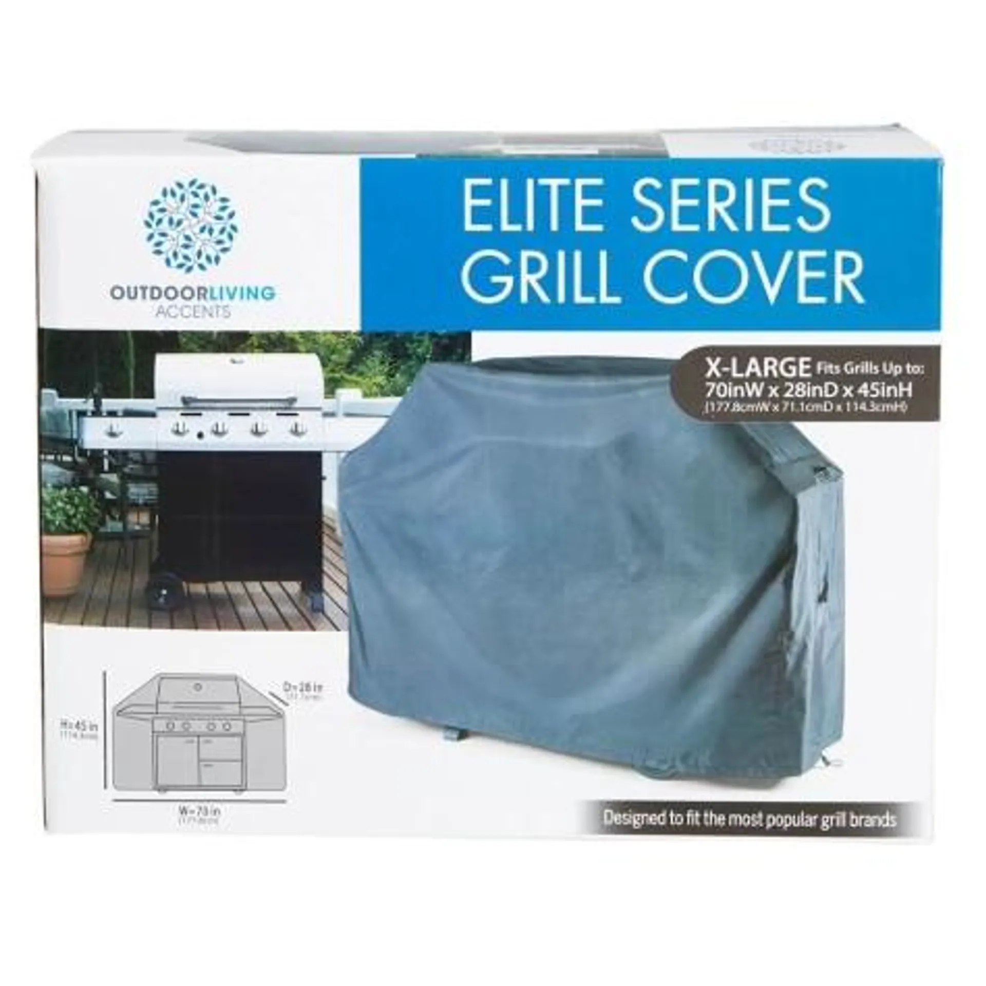 Outdoor Living Accents Elite Series Grill Cover - X-Large