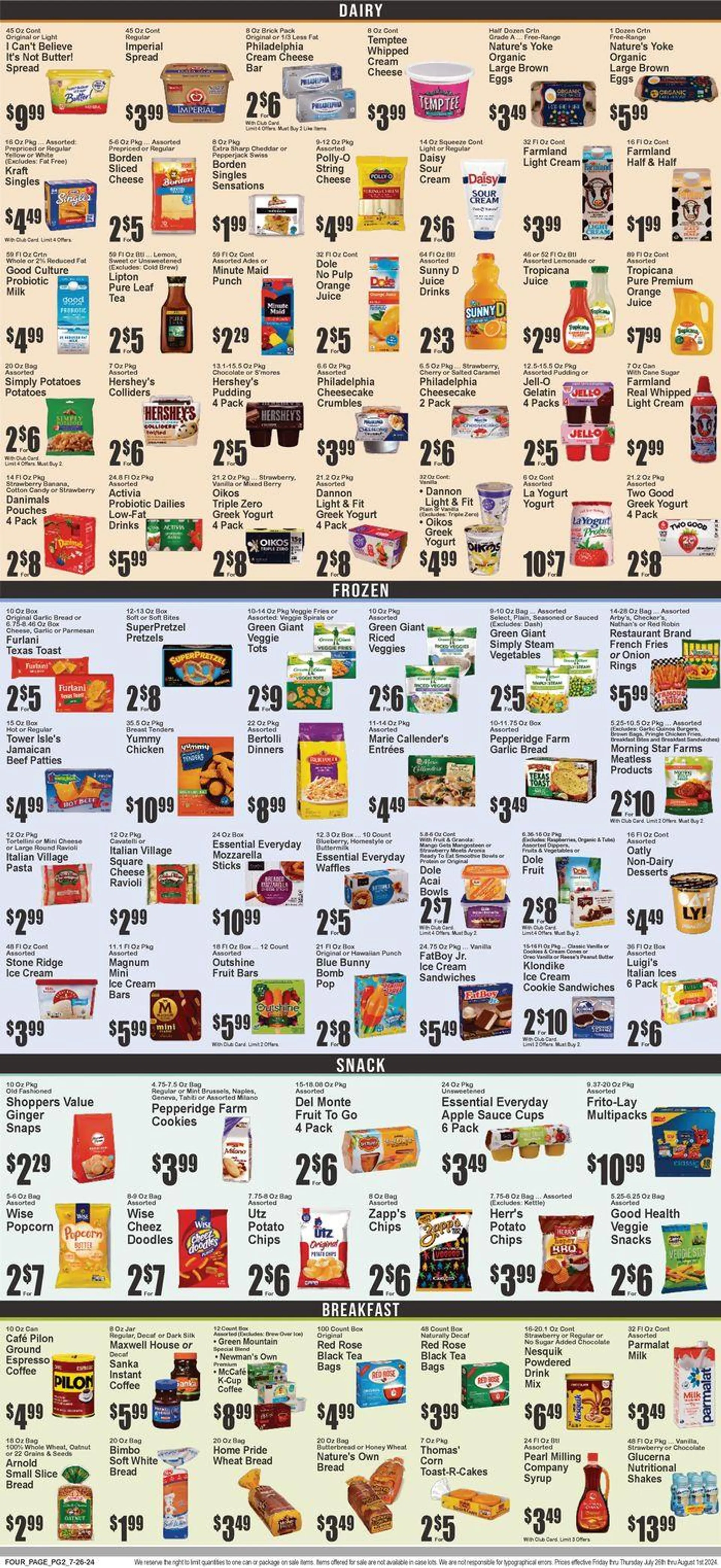 Weekly ad Summer Bargains from July 26 to August 1 2024 - Page 2